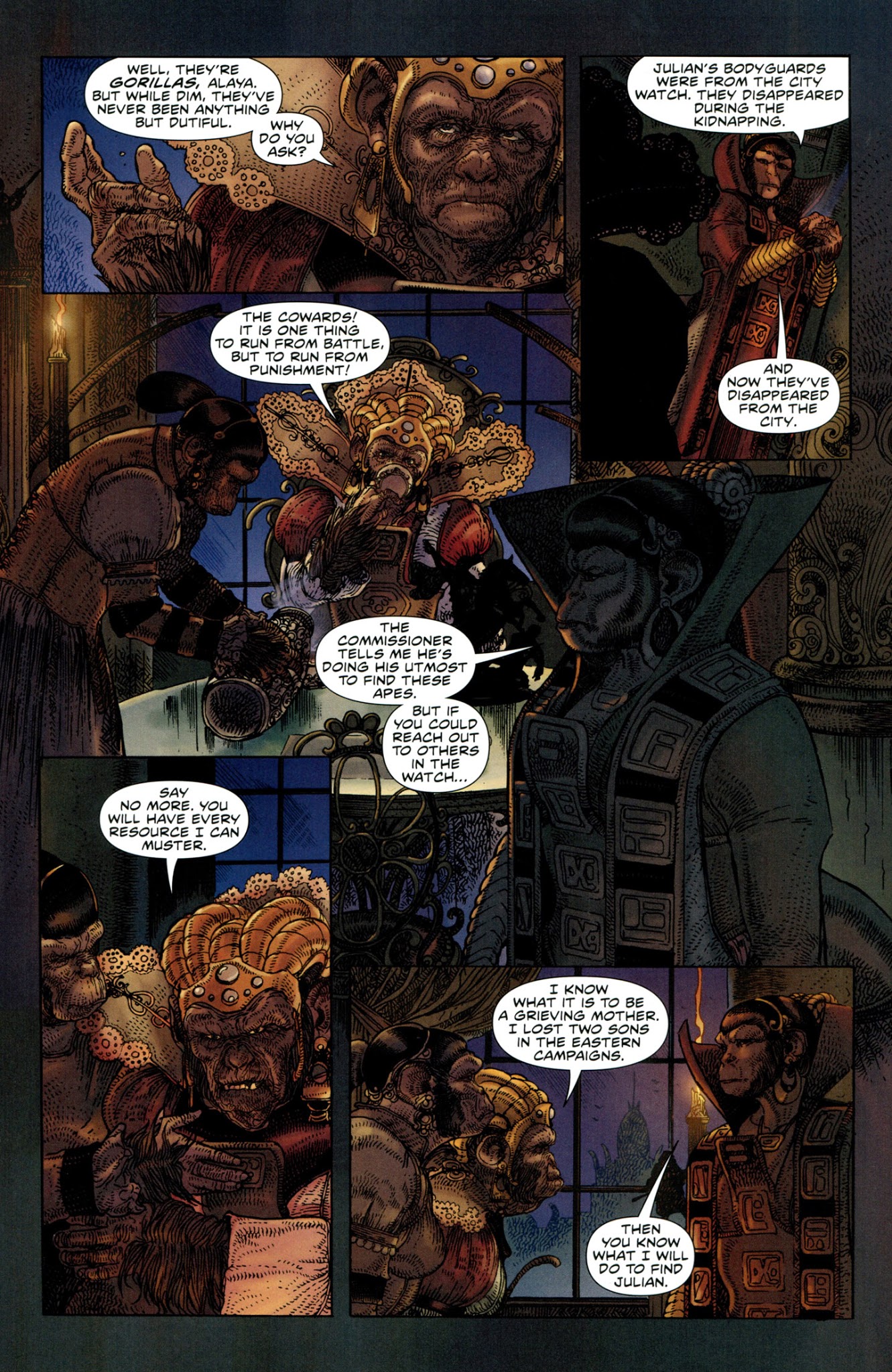 Read online Planet of the Apes (2011) comic -  Issue #14 - 15