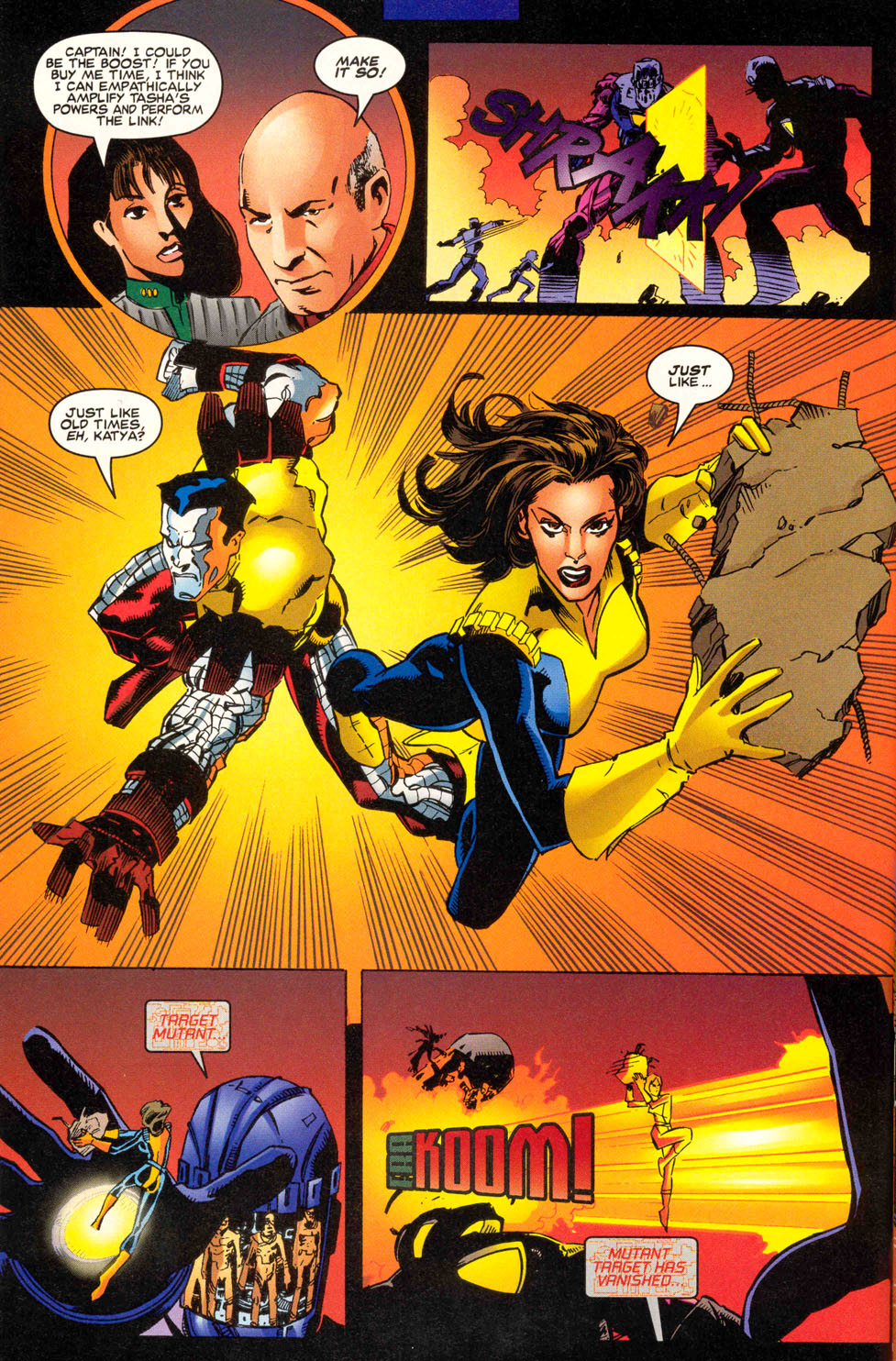 Read online Star Trek: The Next Generation/X-Men: Second Contact comic -  Issue # Full - 53