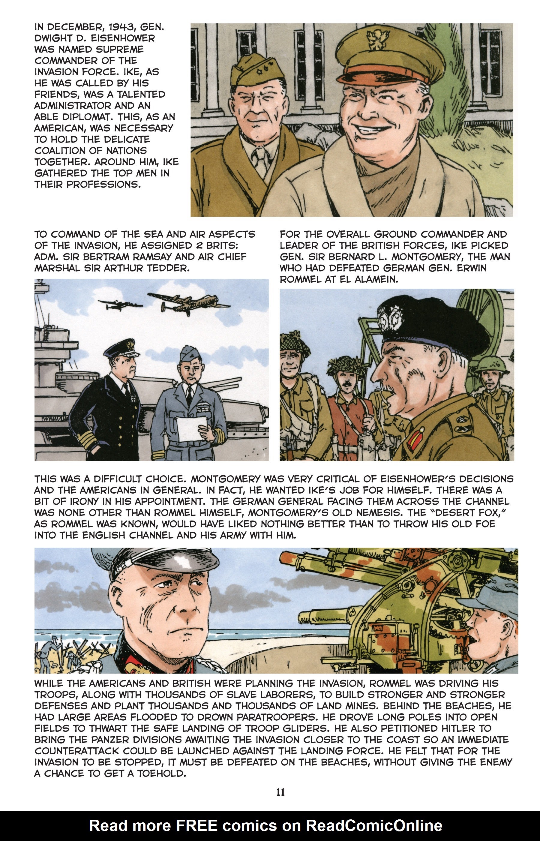 Read online Normandy: A Graphic History of D-Day, the Allied Invasion of Hitler's Fortress Europe comic -  Issue # TPB - 12