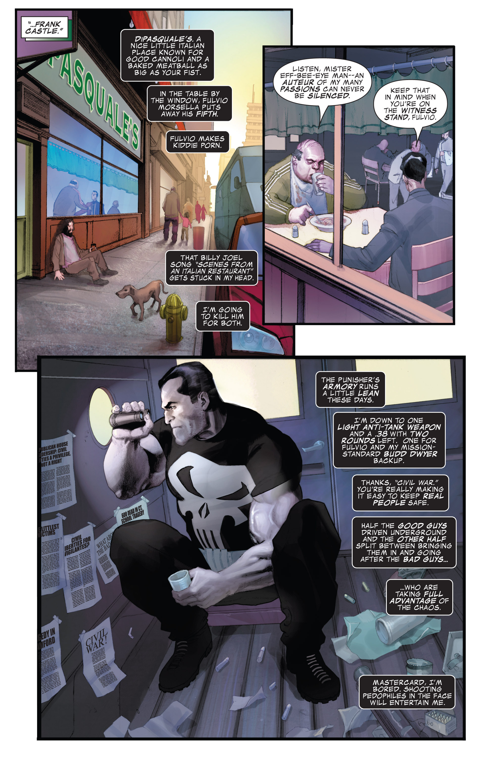 Read online Punisher War Journal comic -  Issue #1 - 3