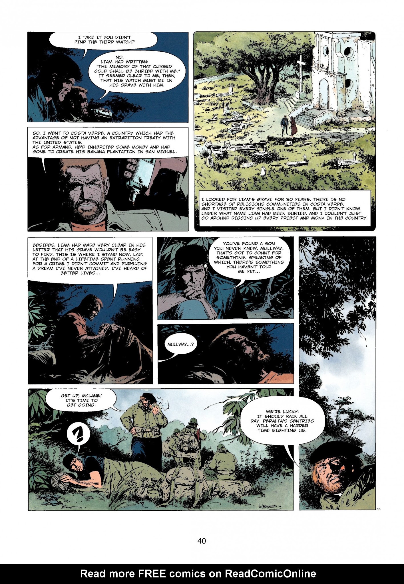 Read online XIII comic -  Issue #11 - 40