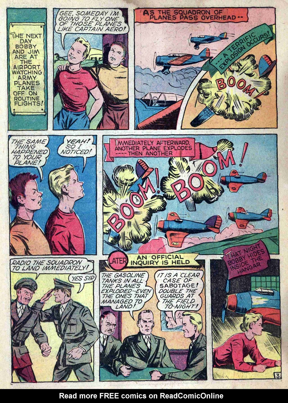 Captain Aero Comics issue 2 - Page 34