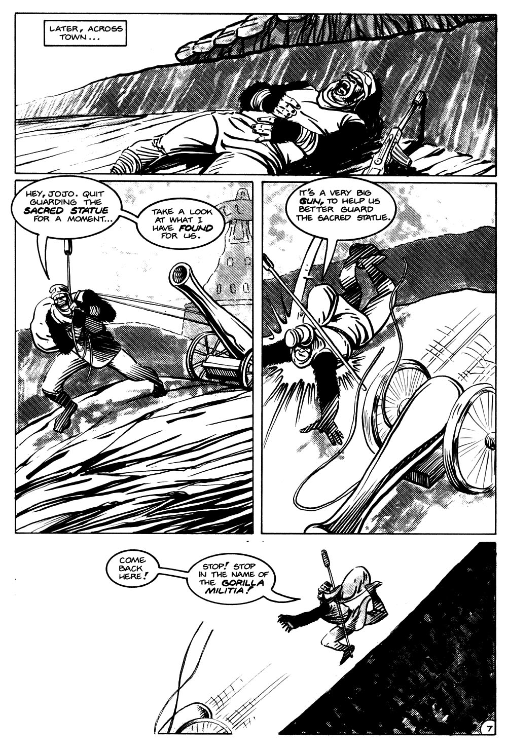 Read online Planet of the Apes (1990) comic -  Issue #18 - 9
