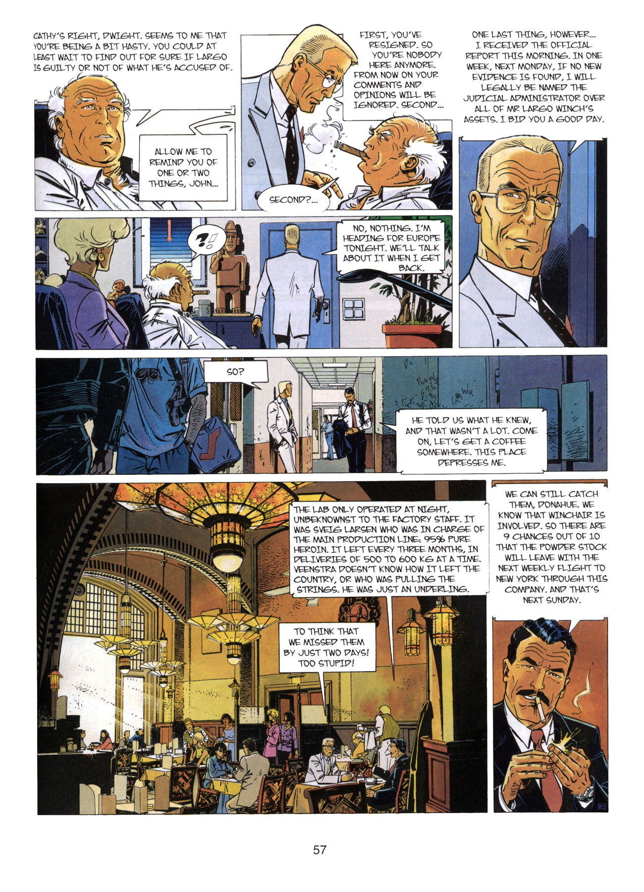 Read online Largo Winch comic -  Issue # TPB 3 - 58