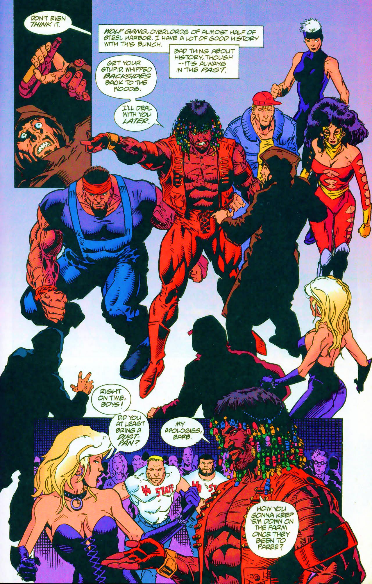 Read online Barb Wire Ace of Spades comic Issue 1