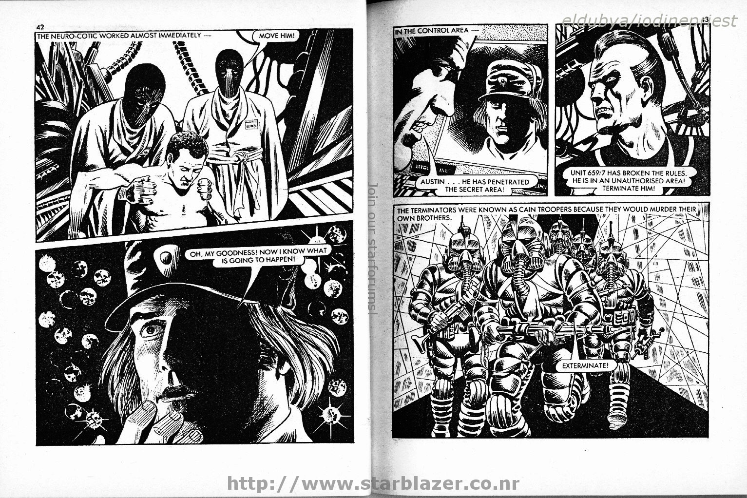 Read online Starblazer comic -  Issue #163 - 23