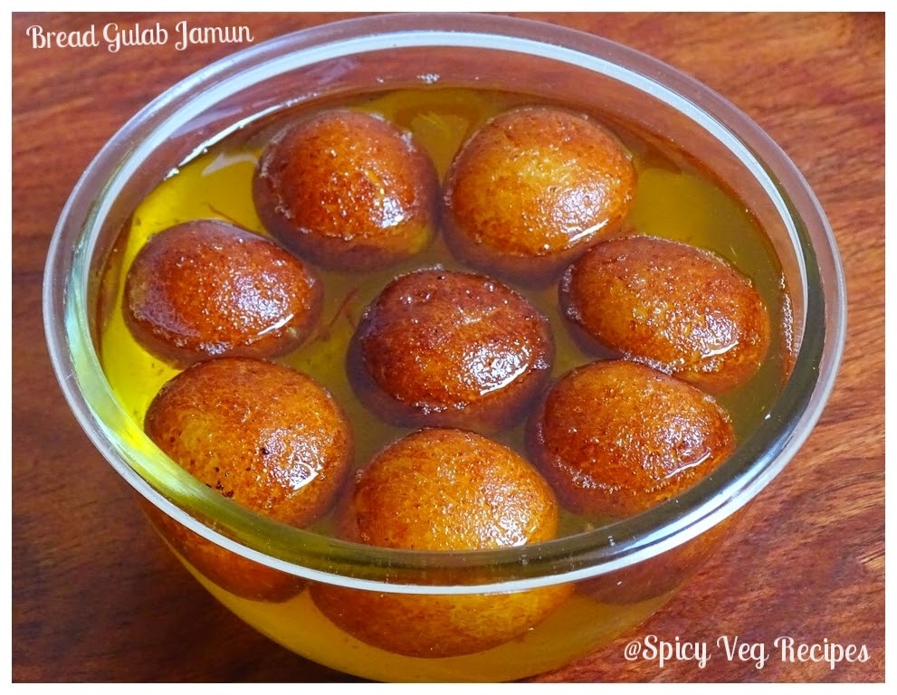 Gulab jamuns prepared with bread are as delicious as mawa Gulab Jamuns.  You can use leftover bread also for this. Bread Gulab Jamun is very easy to prepare and is a quick alternative to the regular mawa gulab jamuns. I have already posted Milk Powder Gulab Jamun recipe.  How make Instant Bread Gulab Jamun-Bread Gulab Jamun Recipes Bread Gulab Jamun Recipes - How to make Gulab Jamun from Bread  Desserts |Sweets | Mithai Recipes, Indian Cuisine, Quick Recipes, Kids Recipes, Festivals N Occasions, bread recipes, gulab jamun recipes, Deep Fry Snacks, North Indian Recipes,