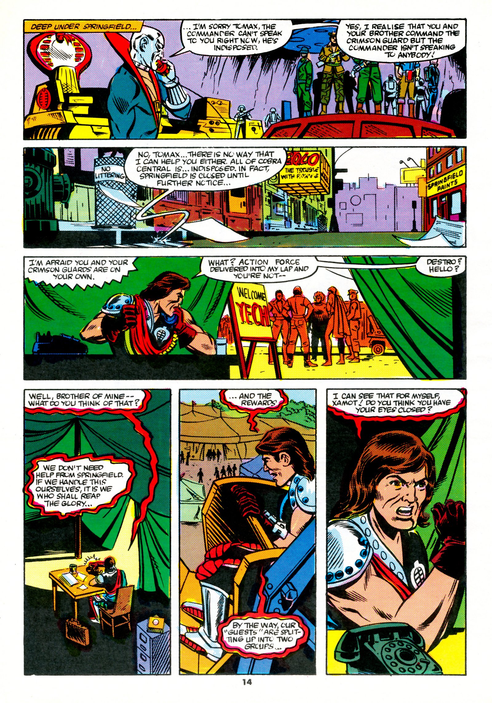 Read online Action Force comic -  Issue #31 - 18