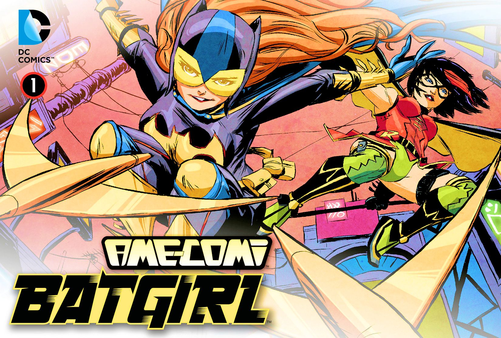 Read online Ame-Comi: Batgirl comic -  Issue #1 - 1