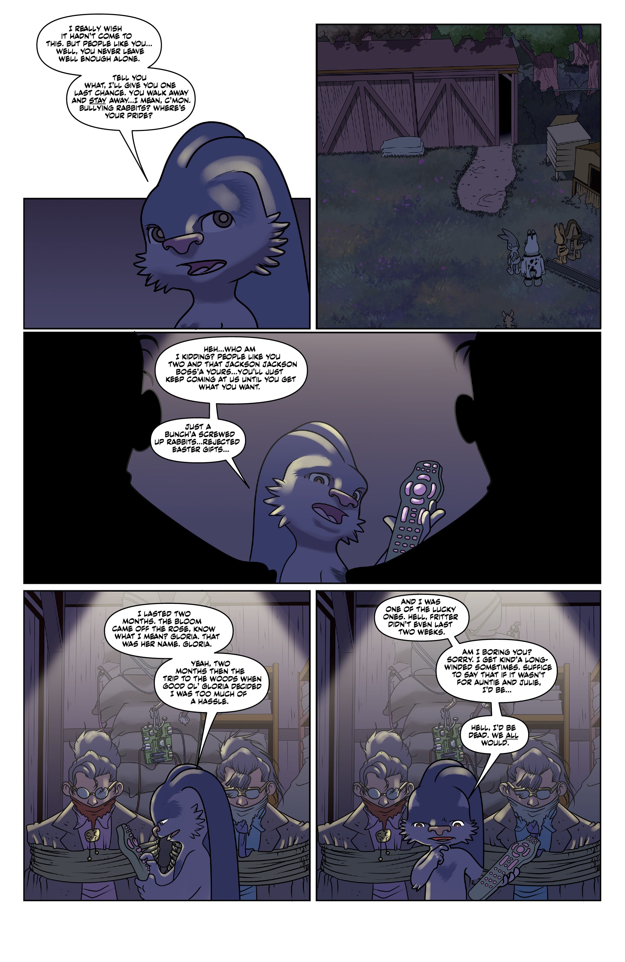 Read online Auntie Agatha's Home For Wayward Rabbits comic -  Issue #6 - 6