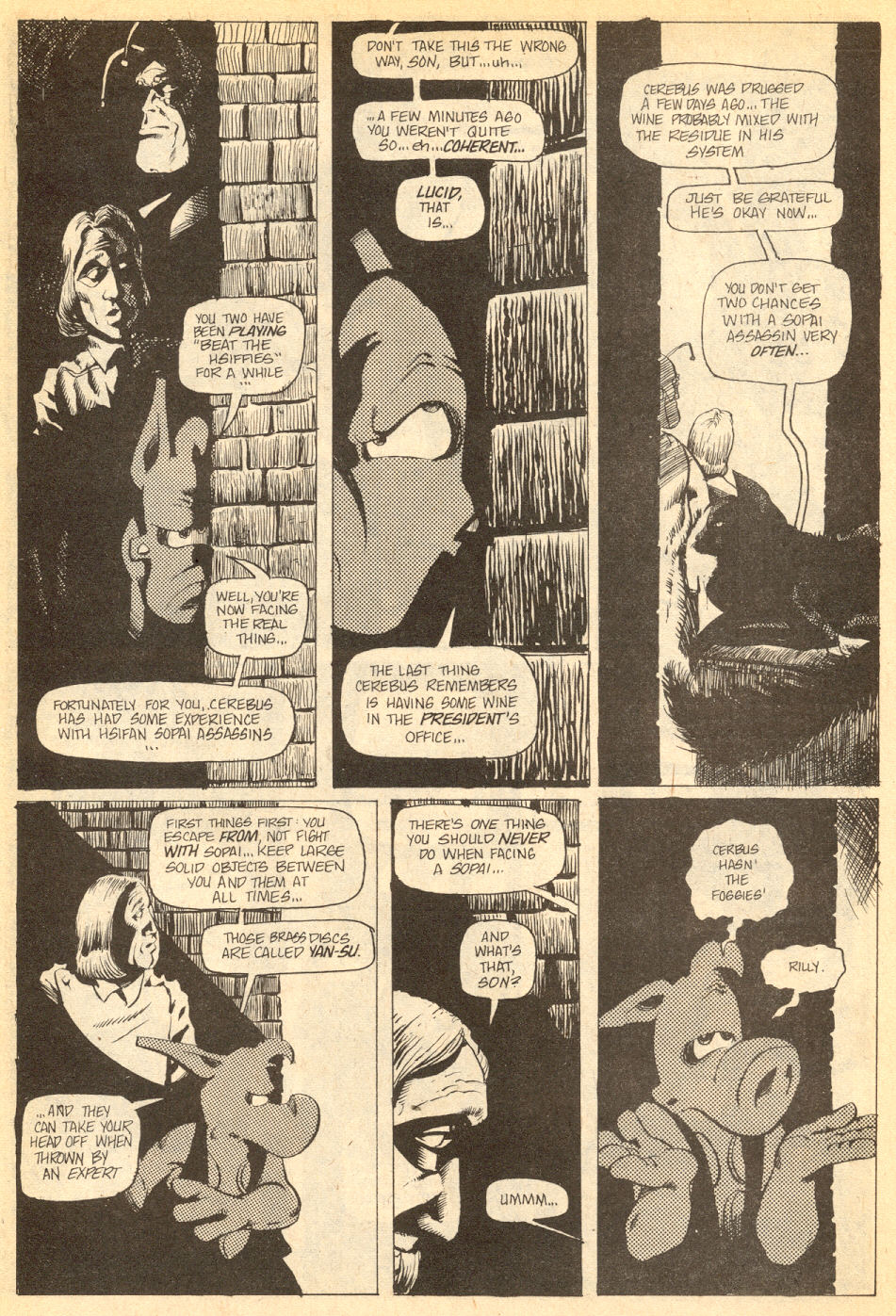 Read online Cerebus comic -  Issue #21 - 17