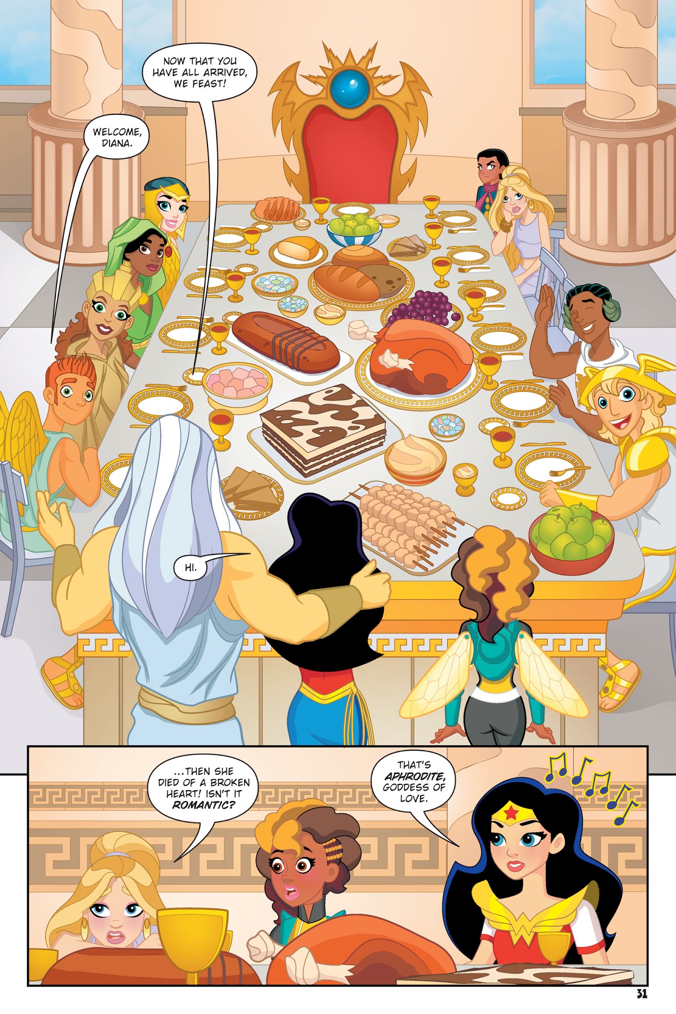 Read online DC Super Hero Girls: Summer Olympus comic -  Issue # TPB - 29