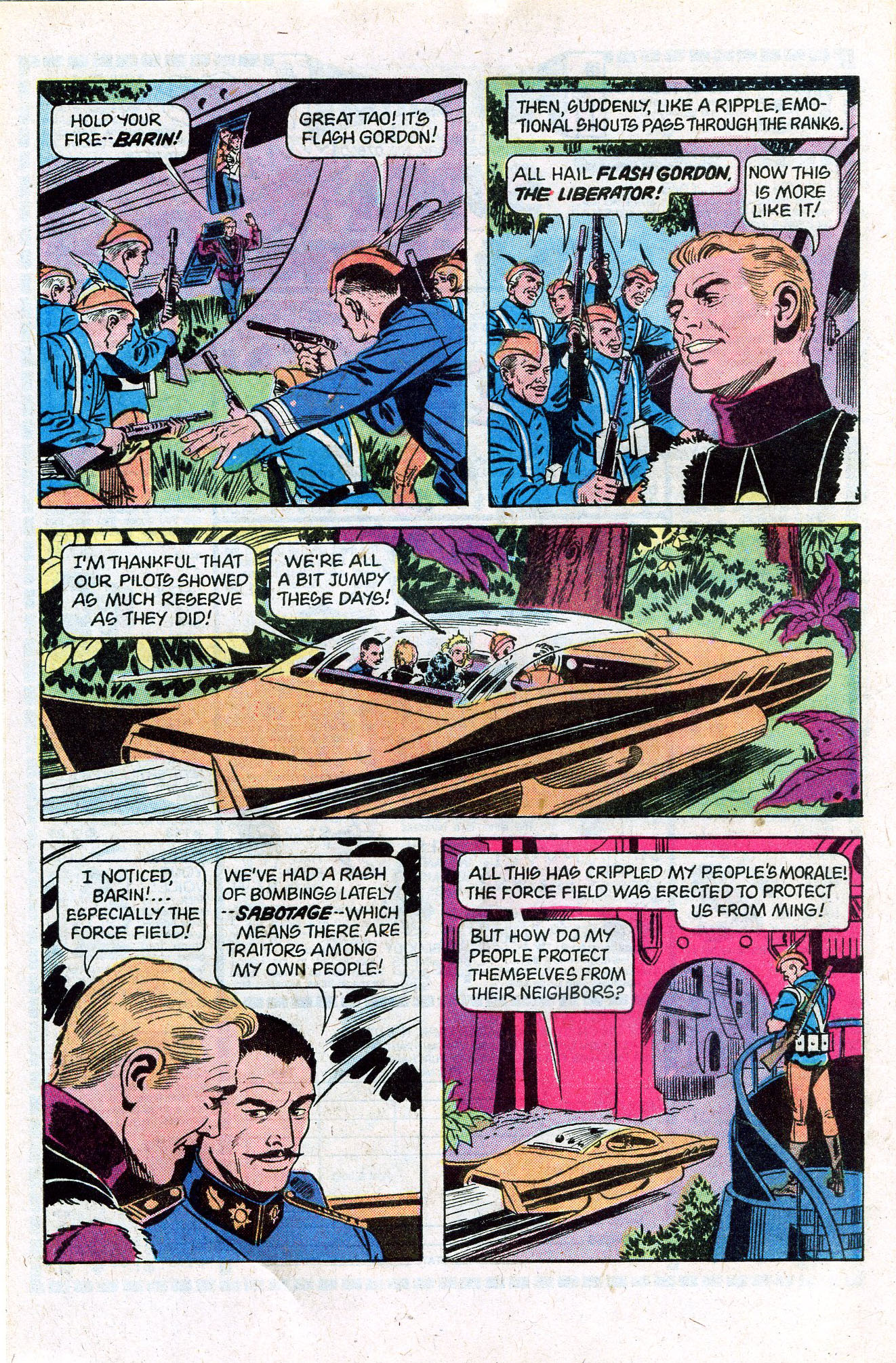 Read online Flash Gordon (1978) comic -  Issue #21 - 8