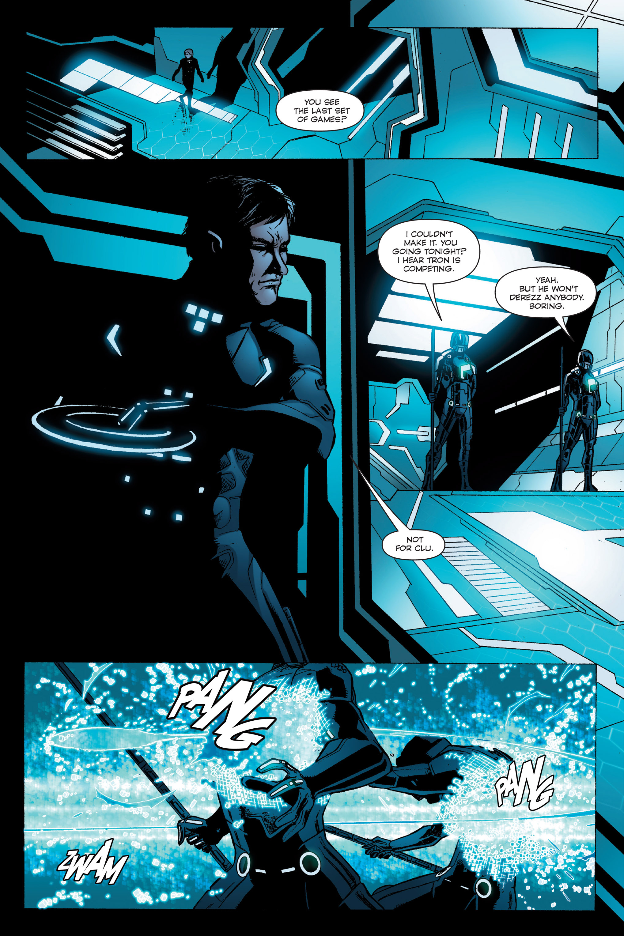 Read online TRON: Betrayal comic -  Issue # TPB - 95