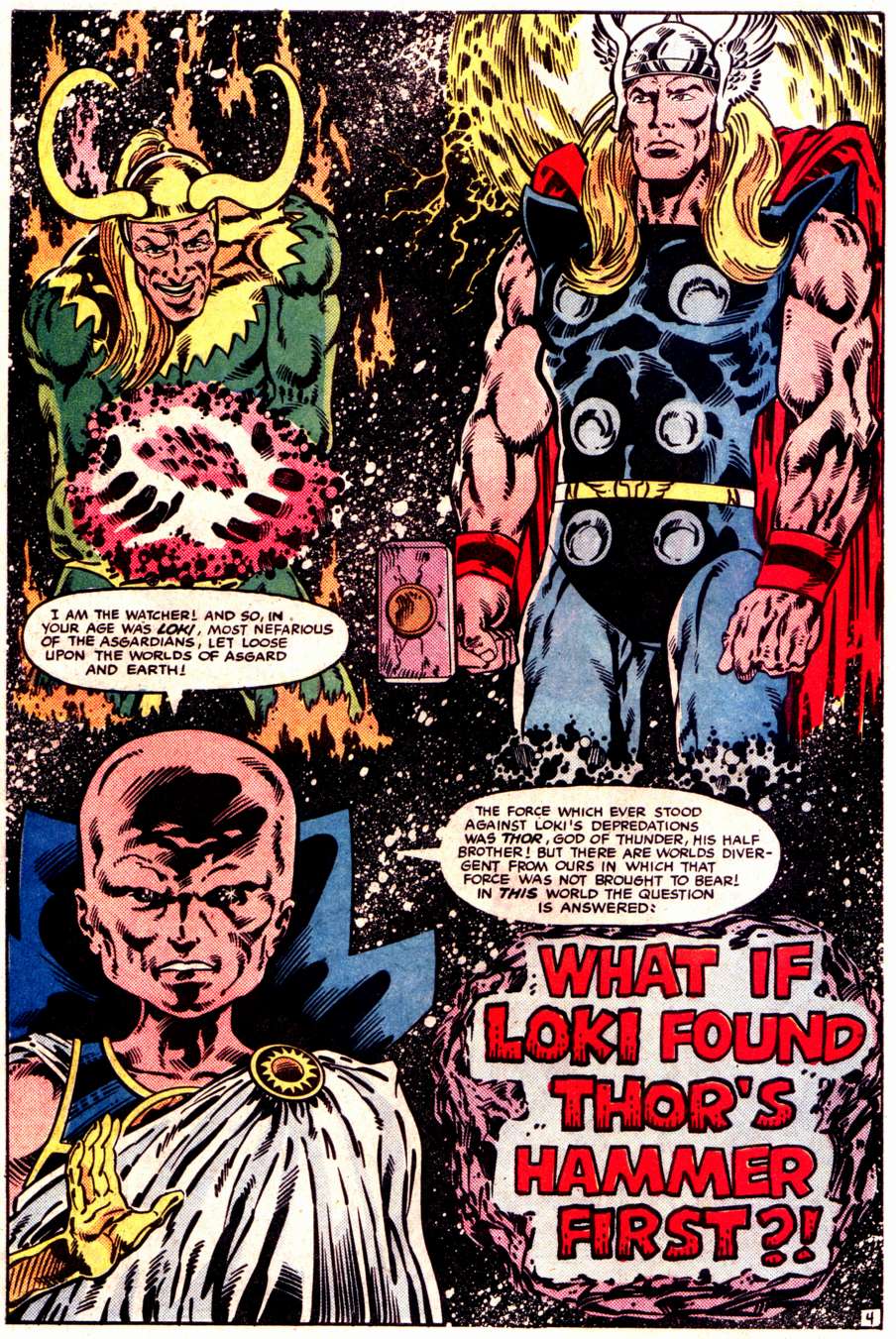 Read online What If? (1977) comic -  Issue #47 - Loki had found The hammer of Thor - 5