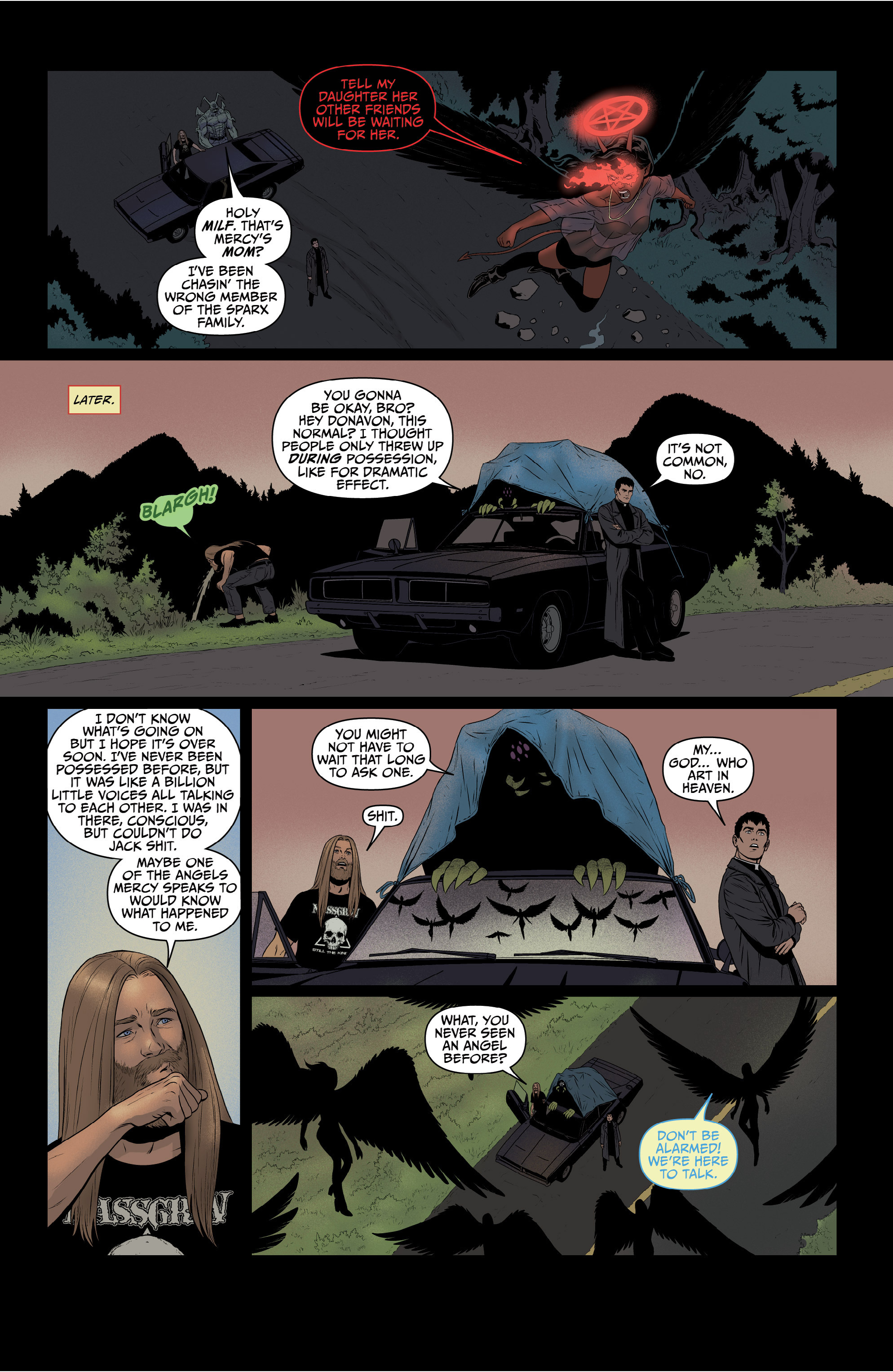 Read online Mercy Sparx (2013) comic -  Issue #11 - 21
