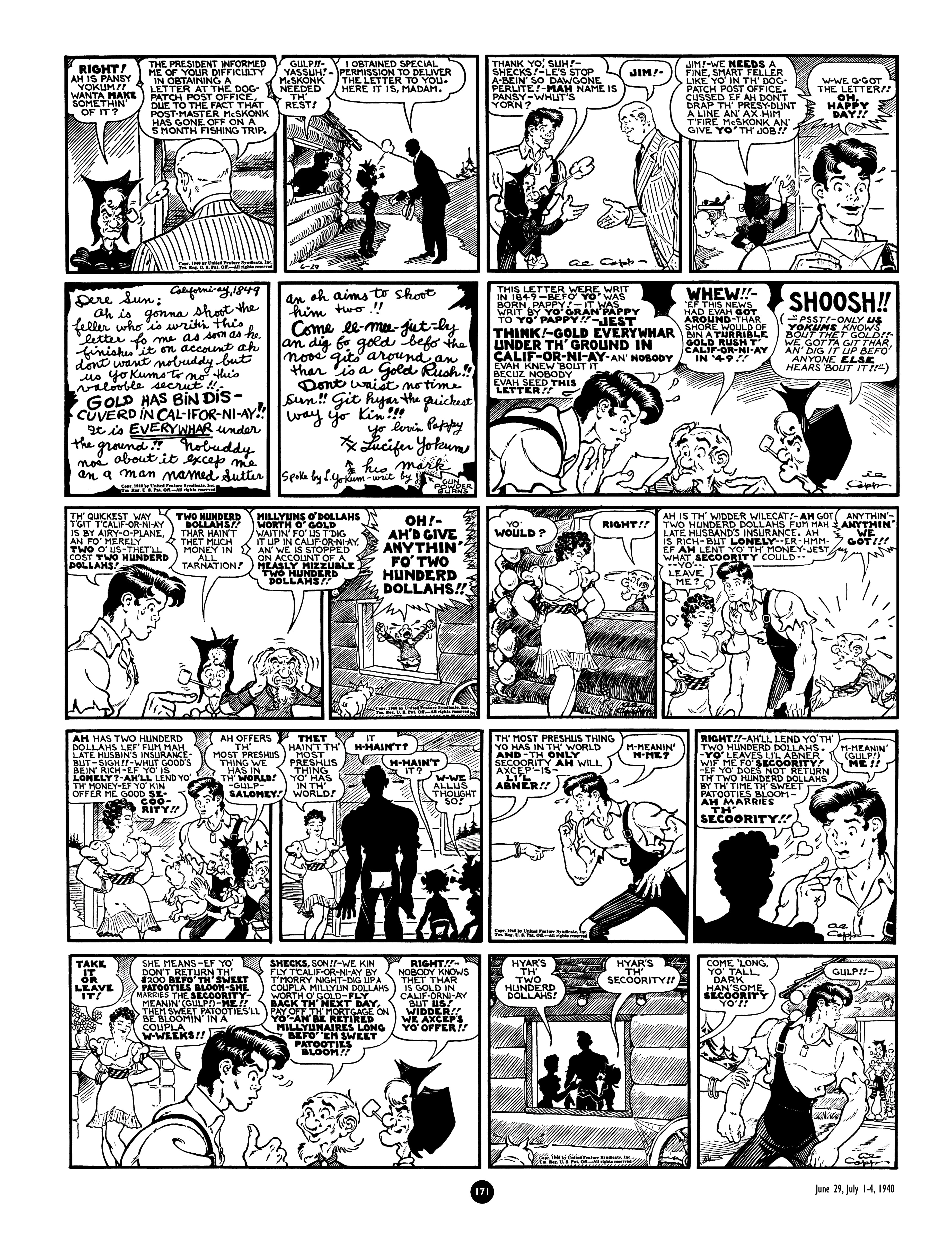 Read online Al Capp's Li'l Abner Complete Daily & Color Sunday Comics comic -  Issue # TPB 3 (Part 2) - 73