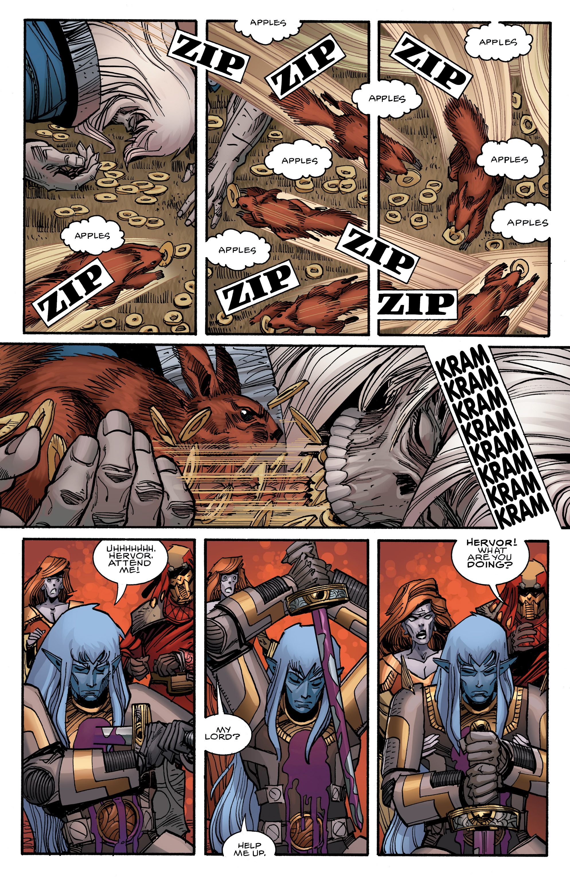 Read online Ragnarok comic -  Issue #12 - 5