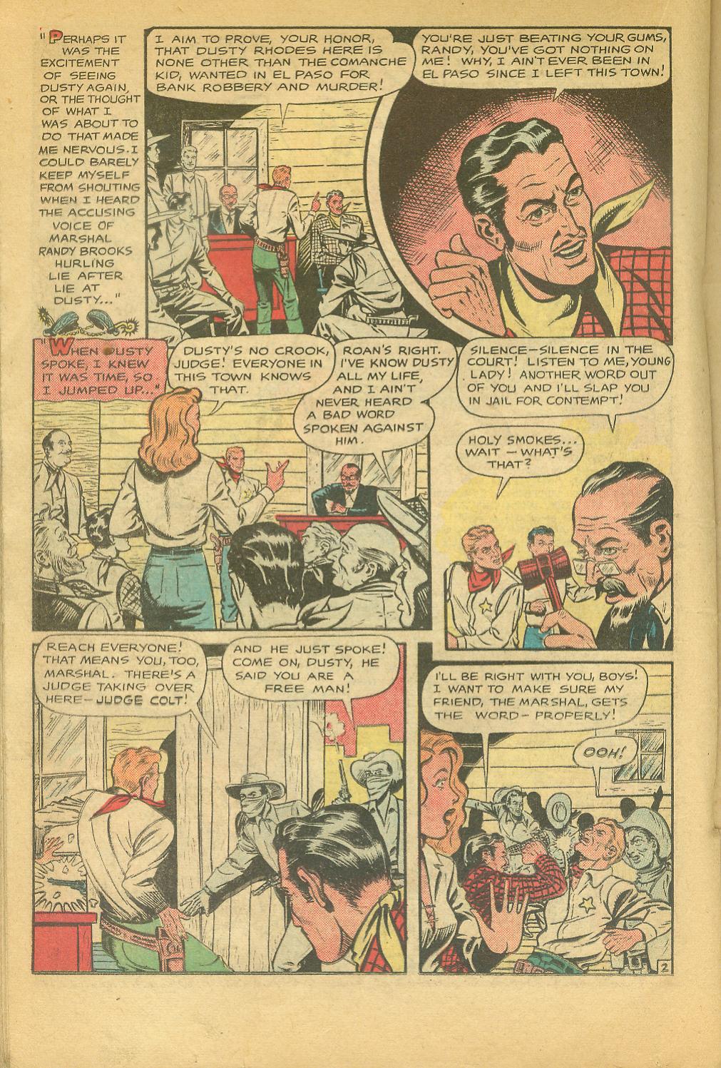 Cowgirl Romances (1950) issue 2 - Page 27