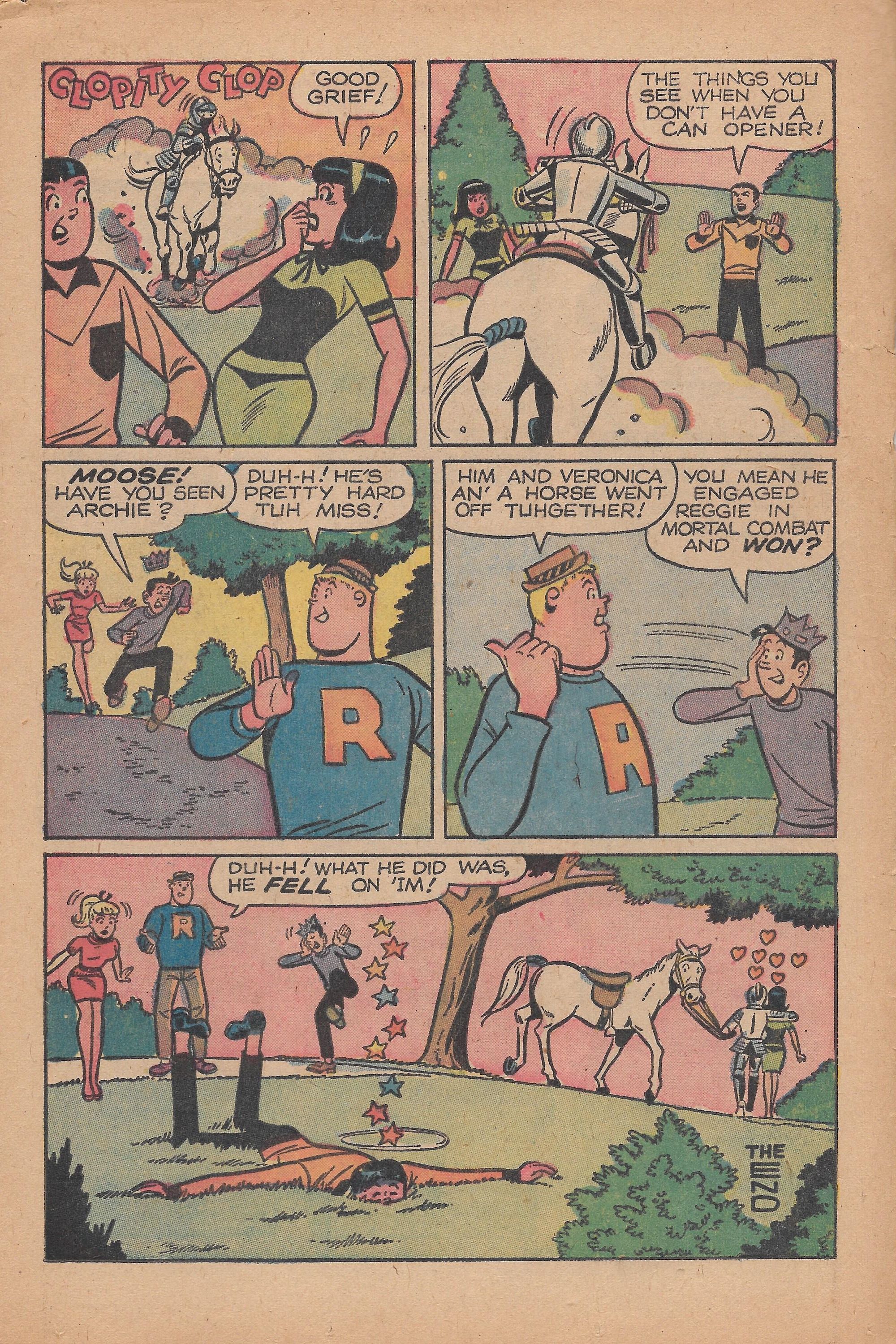 Read online Reggie and Me (1966) comic -  Issue #63 - 25
