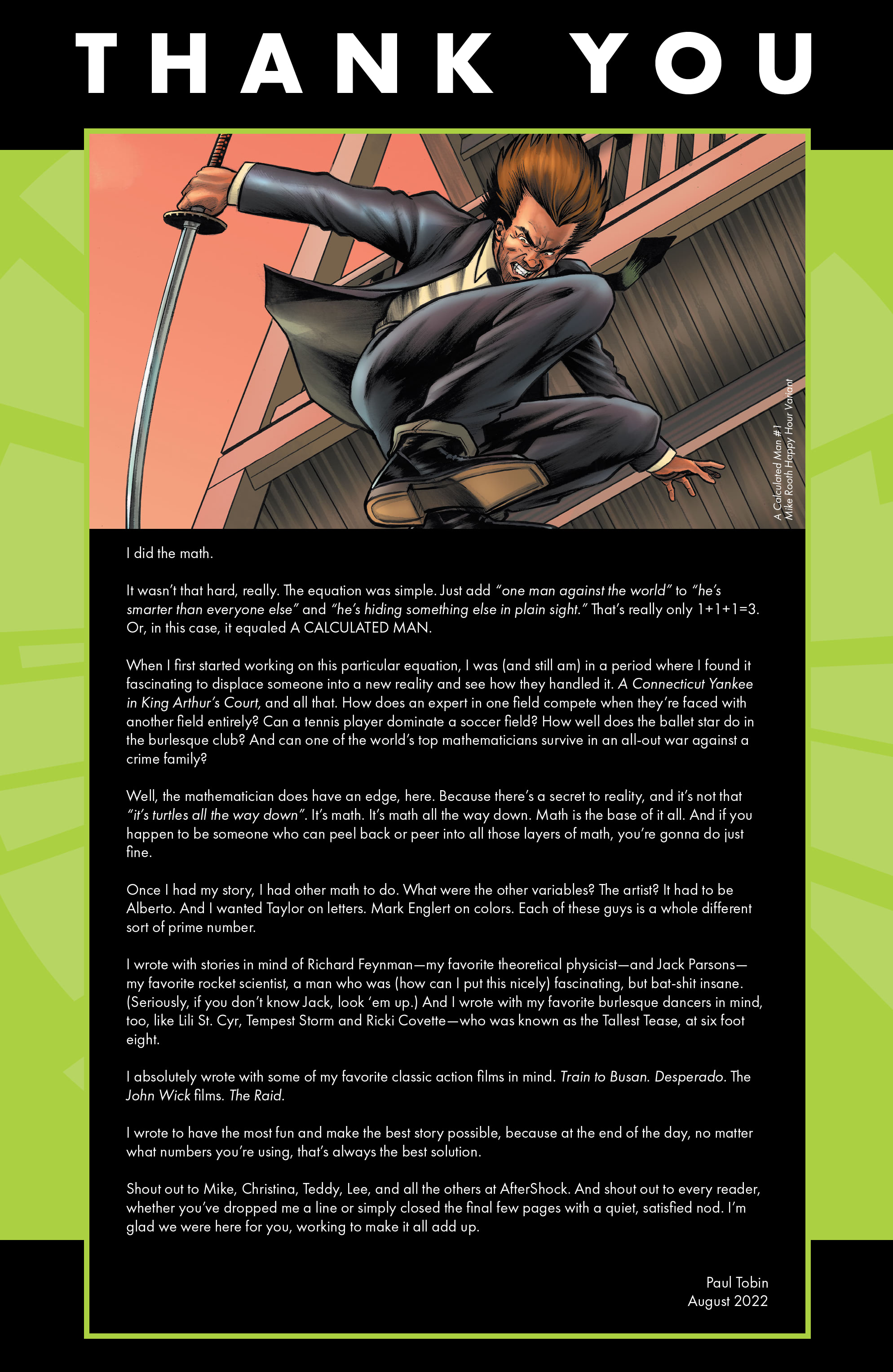 Read online A Calculated Man comic -  Issue #4 - 27