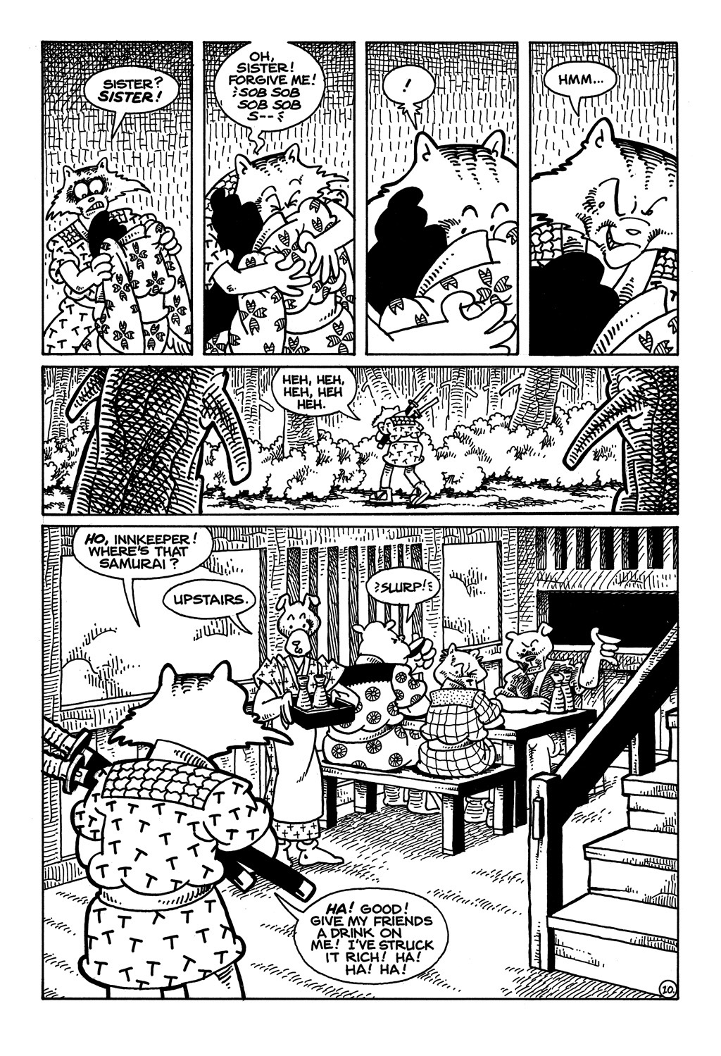 Read online Usagi Yojimbo (1987) comic -  Issue #19 - 12