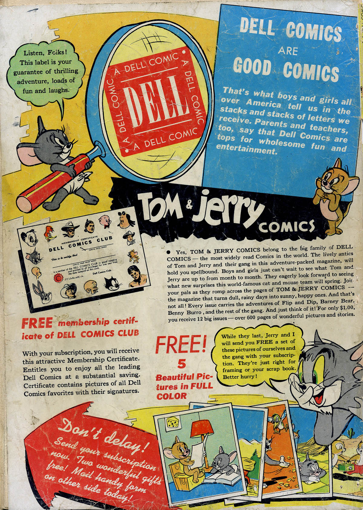 Read online Tom & Jerry Comics comic -  Issue #79 - 52
