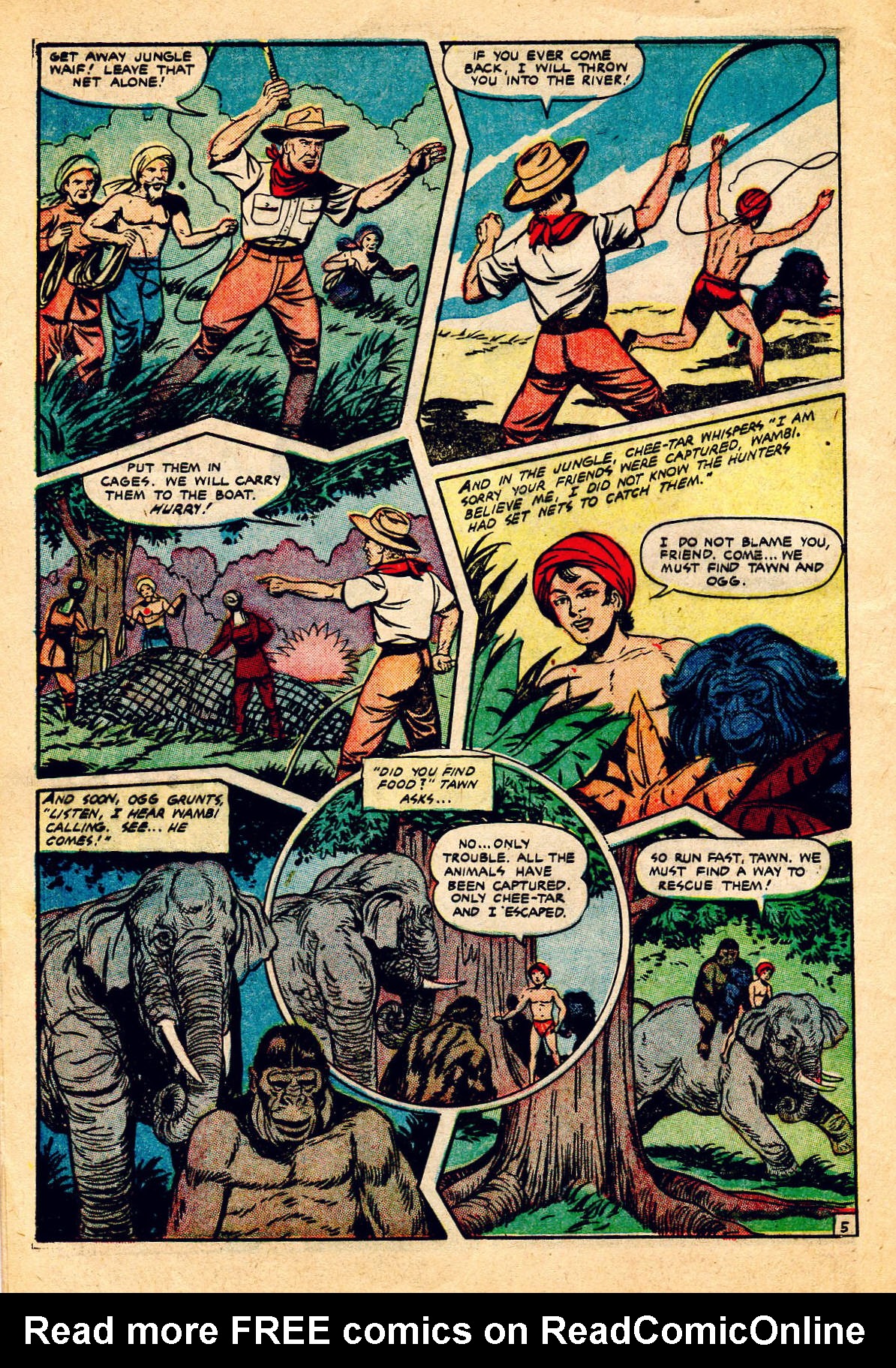 Read online Wambi Jungle Boy comic -  Issue #13 - 8