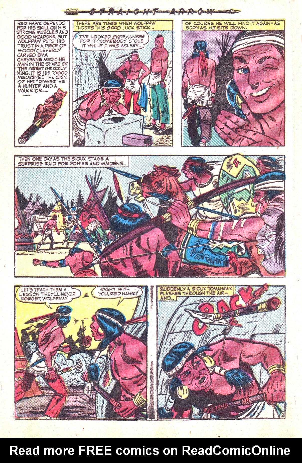 Read online Straight Arrow comic -  Issue #33 - 20