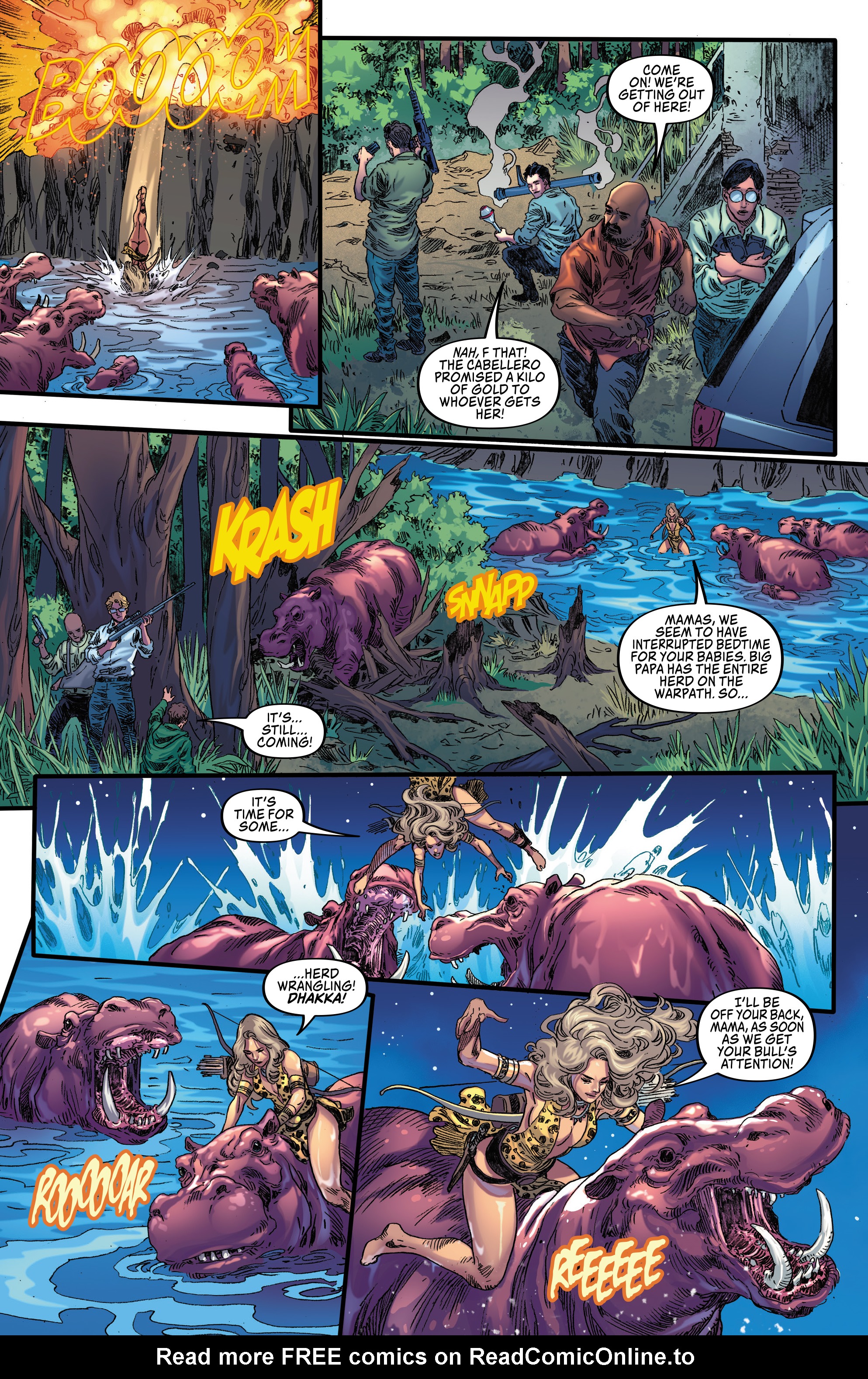 Read online Sheena Queen of the Jungle: Fatal Exams comic -  Issue #4 - 18