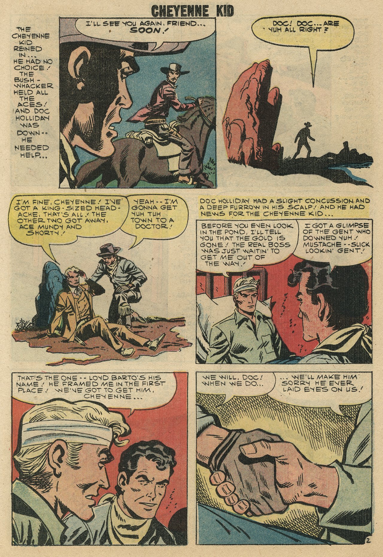 Read online Cheyenne Kid comic -  Issue #16 - 16