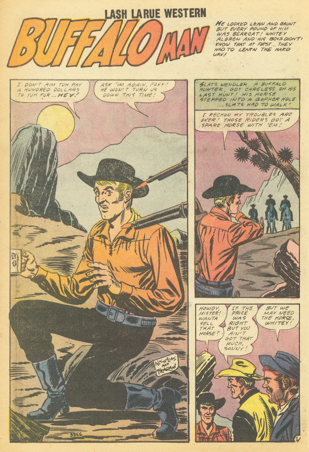 Read online Lash Larue Western (1949) comic -  Issue #68 - 51