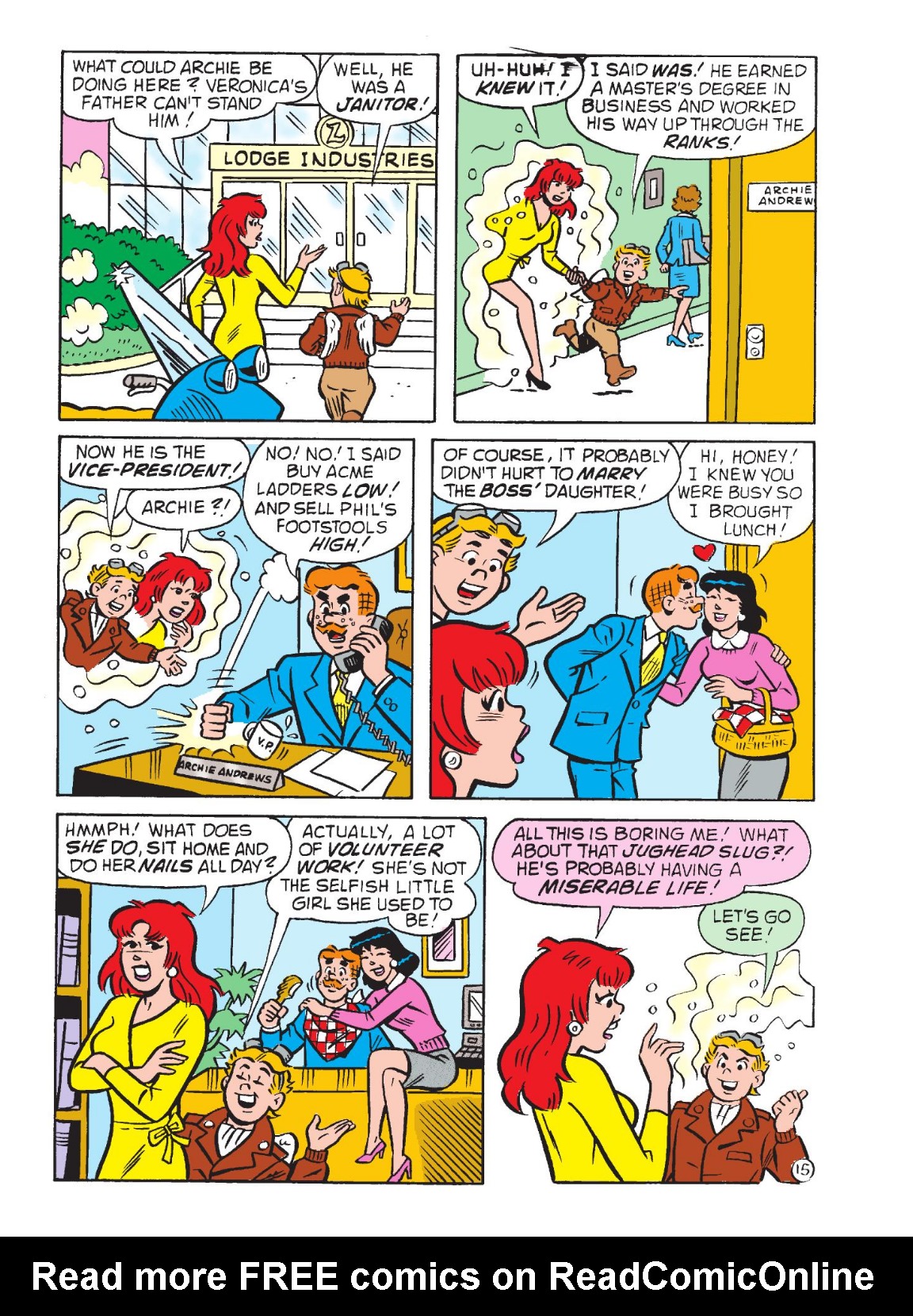 Read online World of Betty & Veronica Digest comic -  Issue #31 - 172