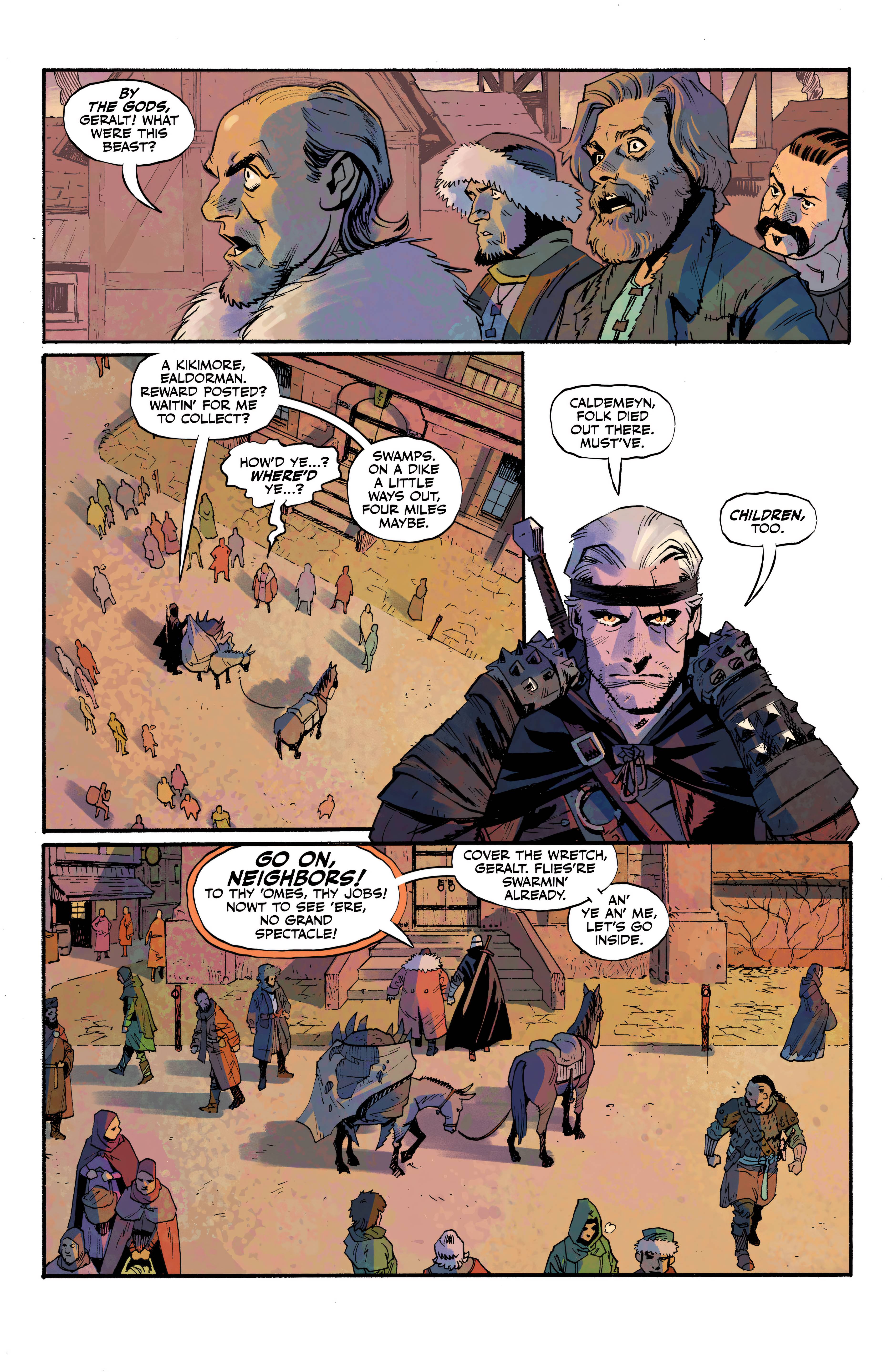 Read online The Witcher: The Lesser Evil comic -  Issue # Full - 5