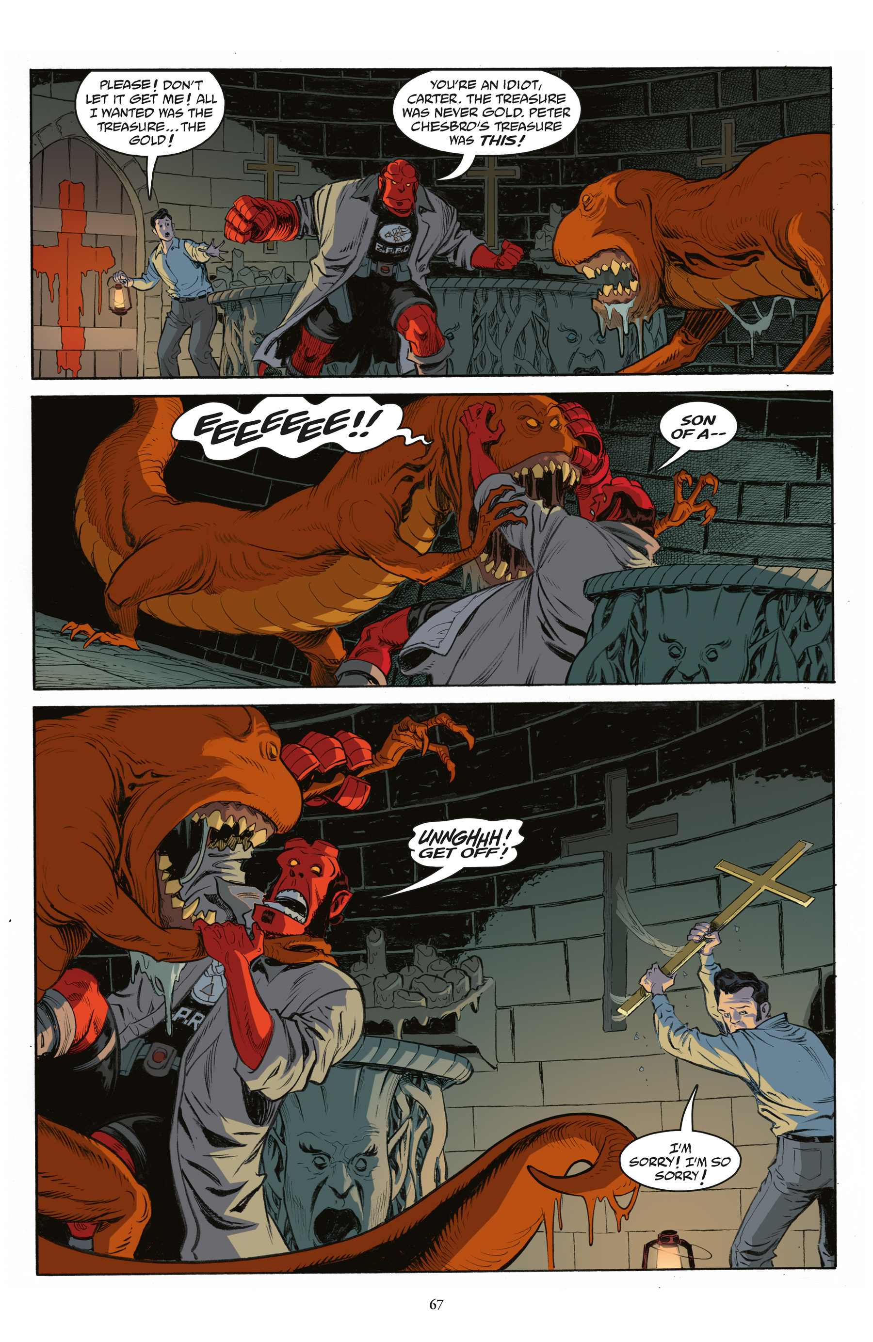 Read online Hellboy and the B.P.R.D.: The Secret of Chesbro House & Others comic -  Issue # TPB (Part 1) - 67