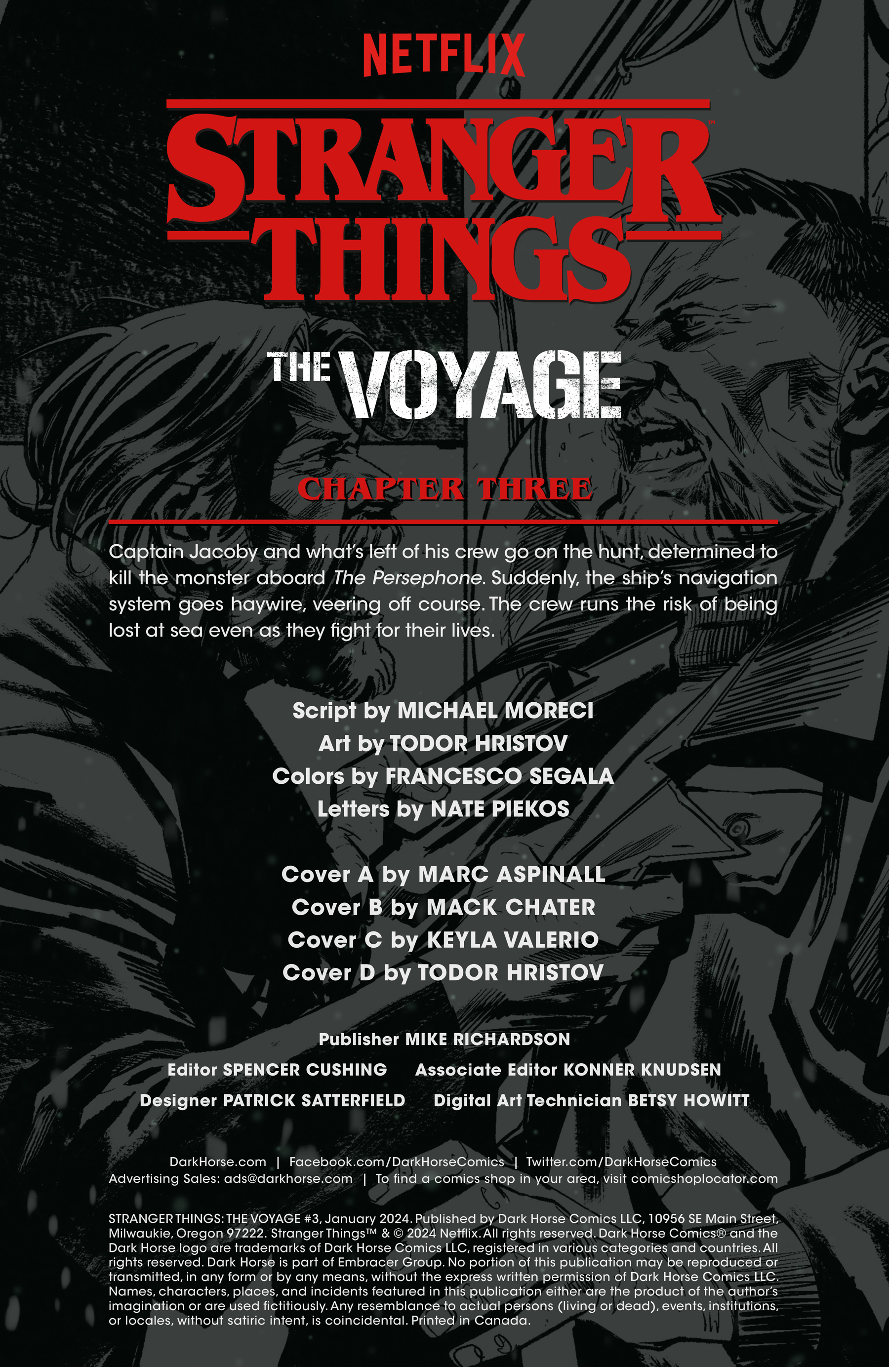 Read online Stranger Things: The Voyage comic -  Issue #3 - 2