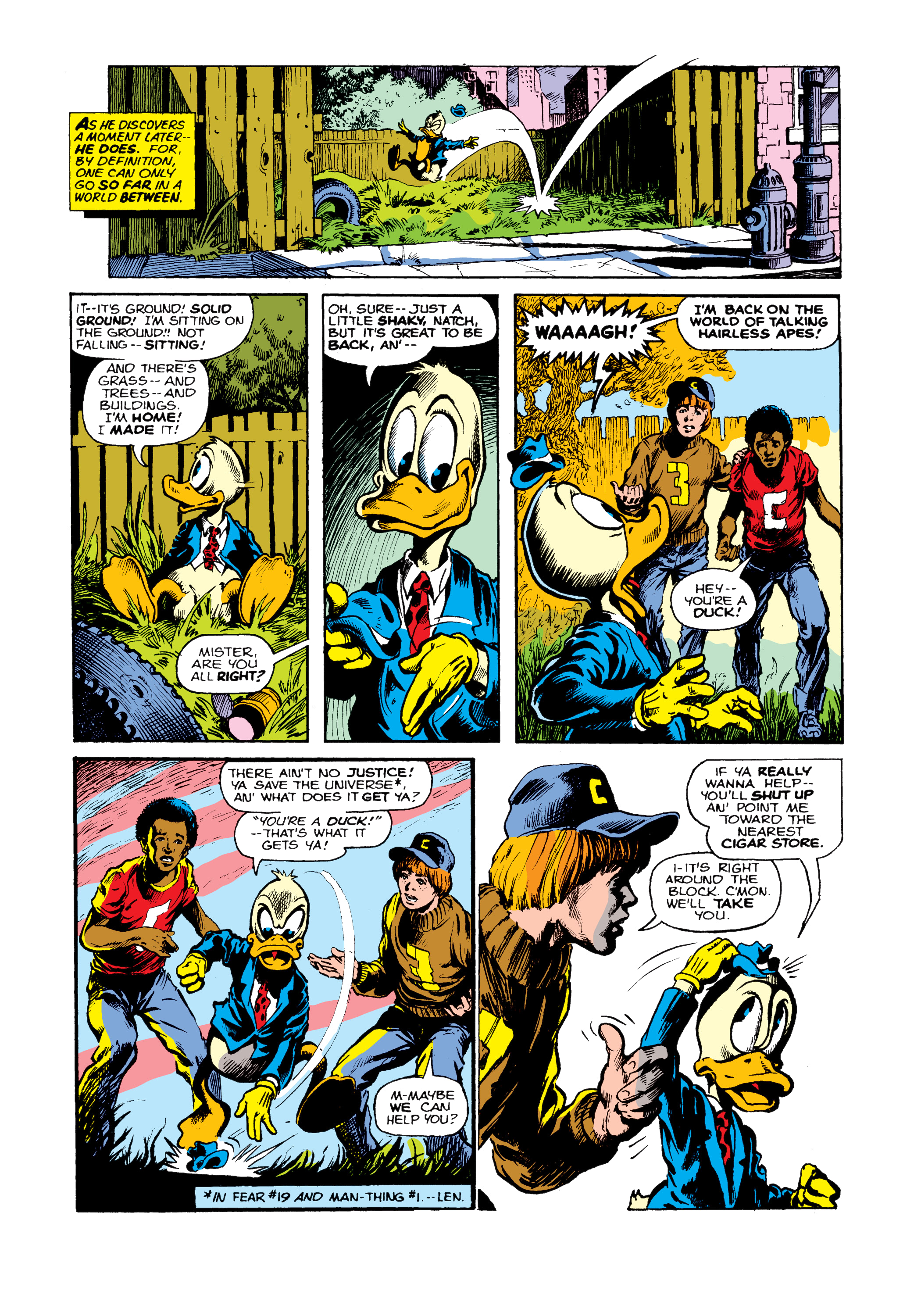 Read online Marvel Masterworks: Howard the Duck comic -  Issue # TPB 1 (Part 1) - 27