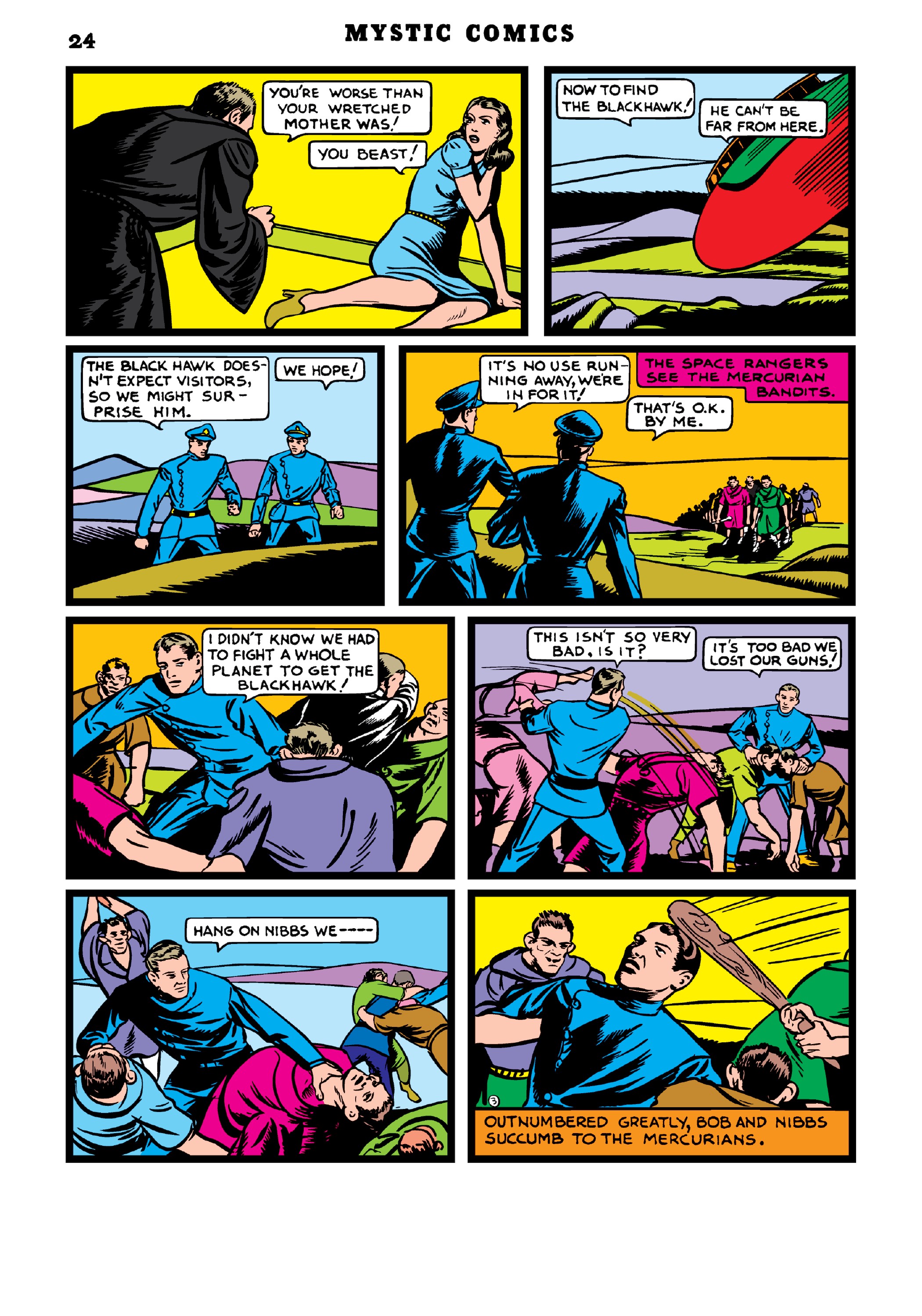 Read online Mystic Comics comic -  Issue # (1940) _Marvel Masterworks - Golden Age  (Part 1) - 99