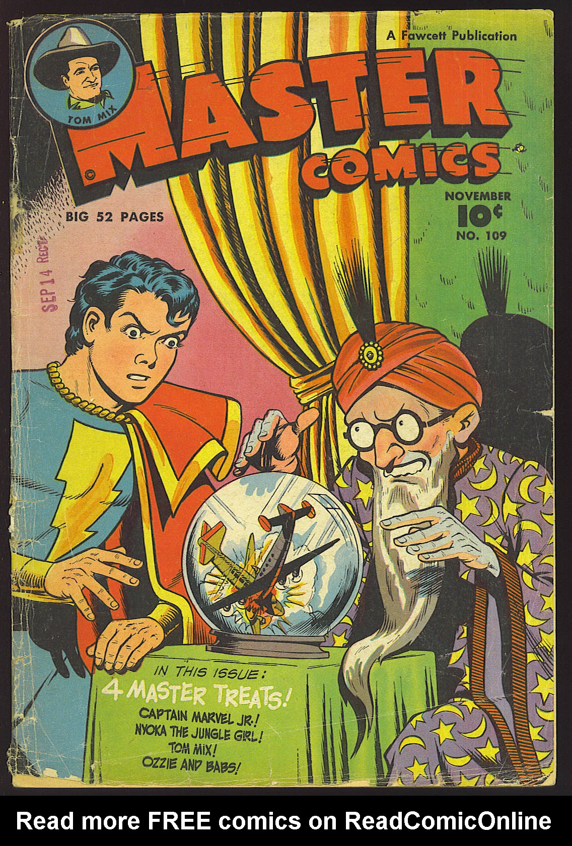 Read online Master Comics comic -  Issue #109 - 1