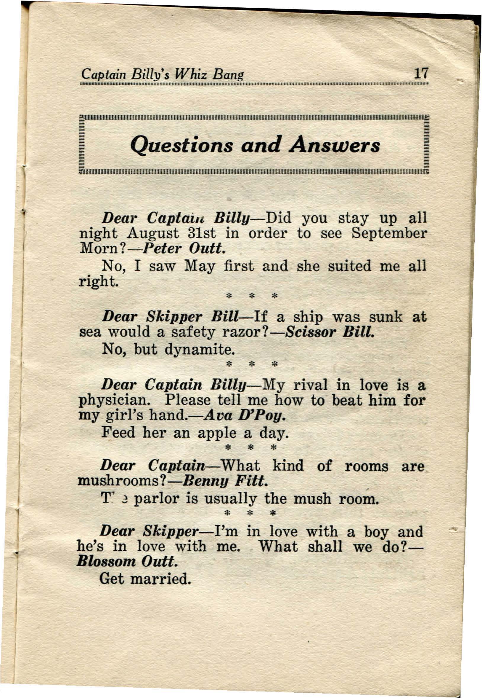 Read online Captain Billy's Whiz Bang comic -  Issue #3 - 19