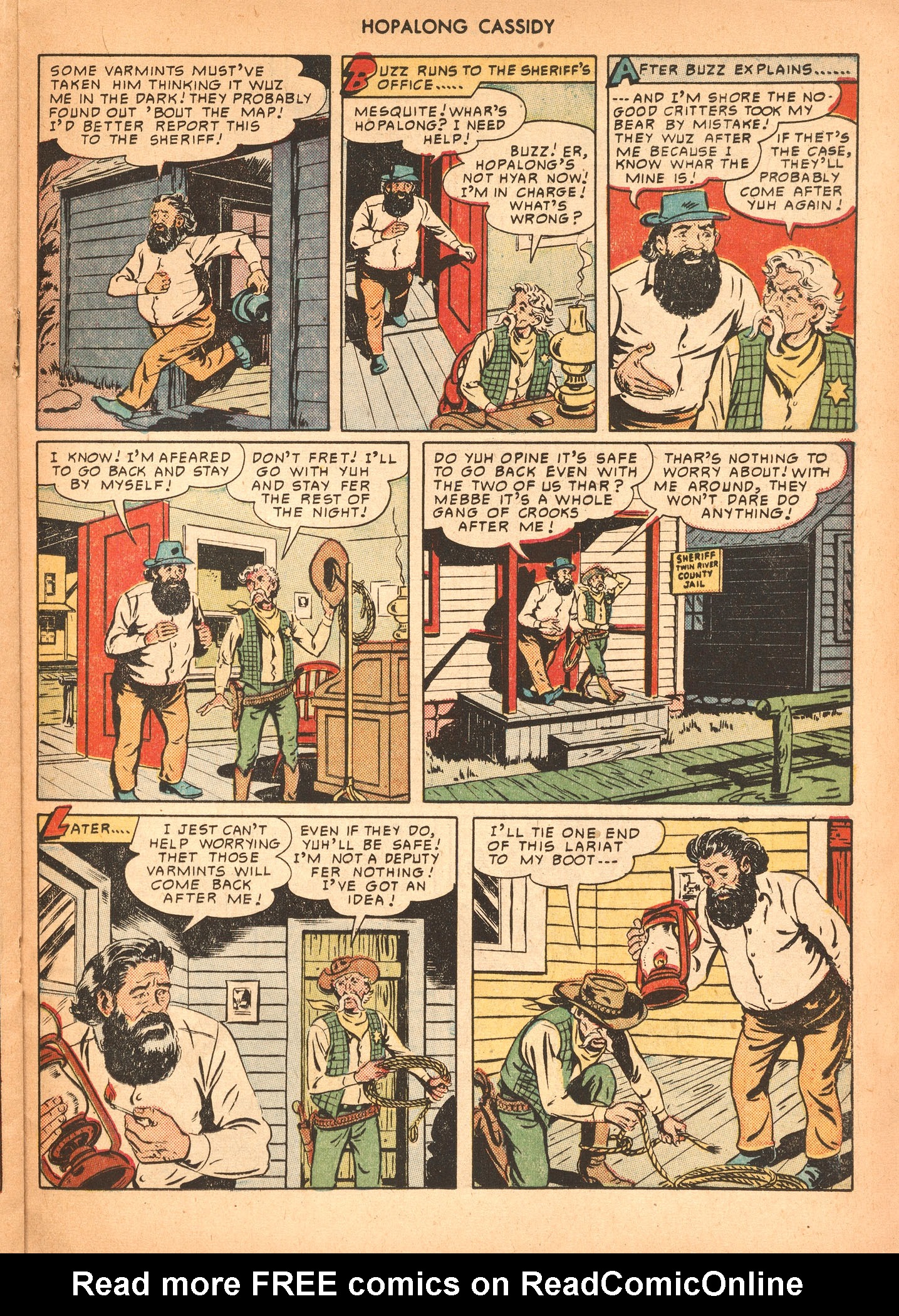 Read online Hopalong Cassidy comic -  Issue #47 - 29