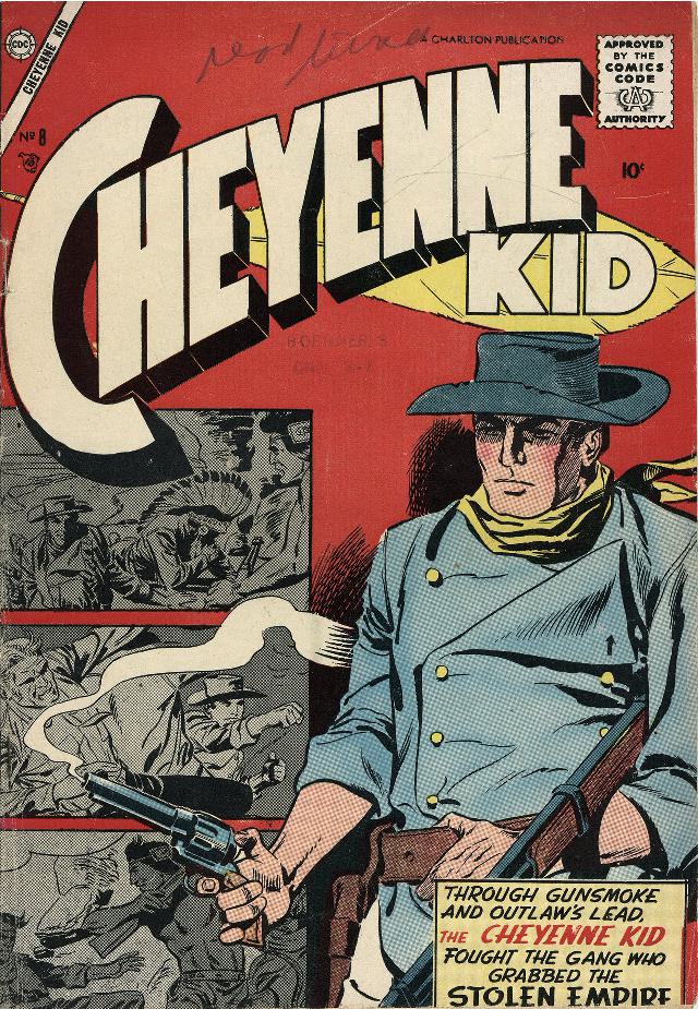 Read online Cheyenne Kid comic -  Issue #8 - 1