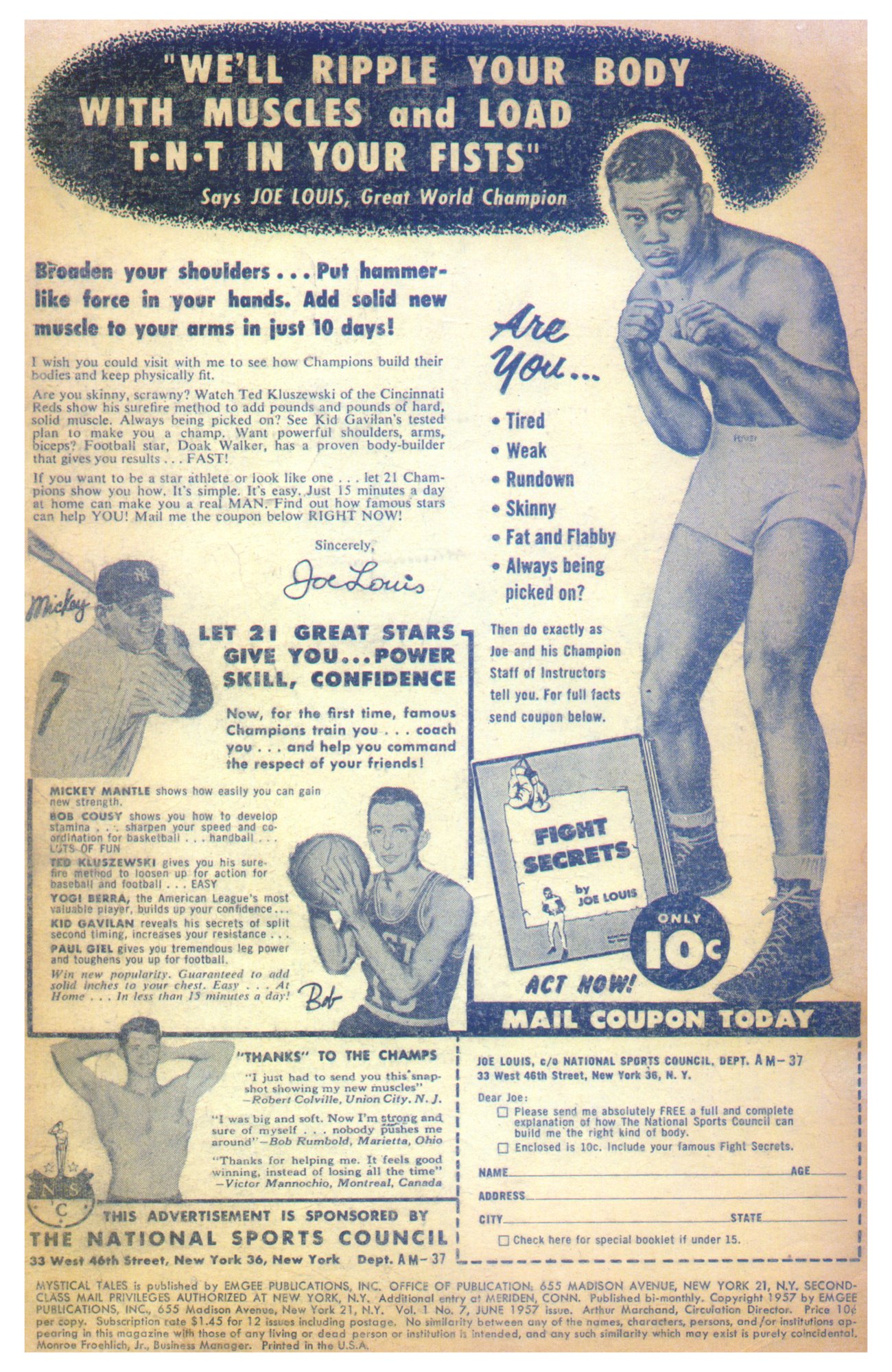 Read online Mystical Tales comic -  Issue #7 - 2