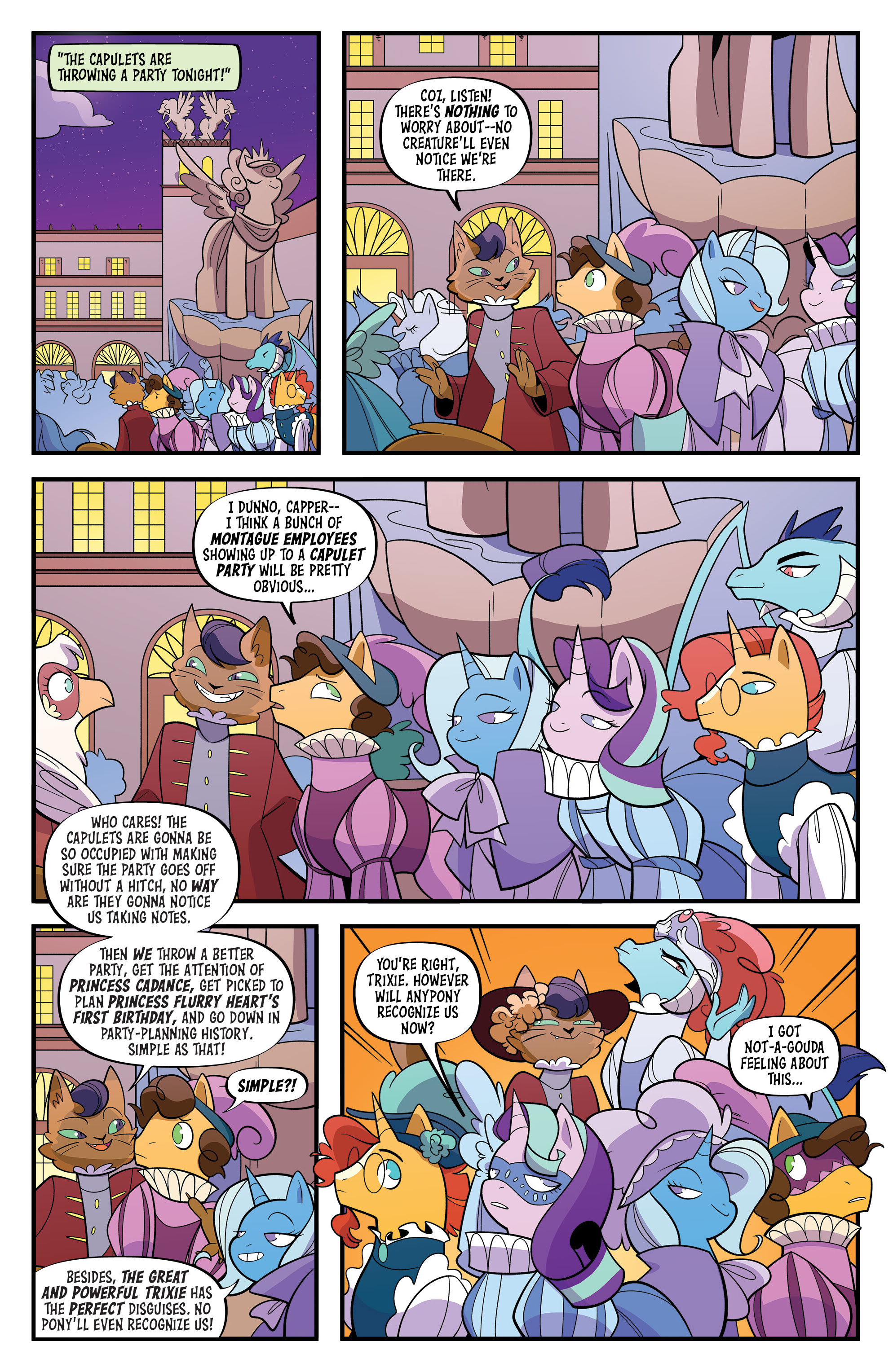 Read online My Little Pony: Valentine's Day Special, Romeo & Juliet comic -  Issue # Full - 4
