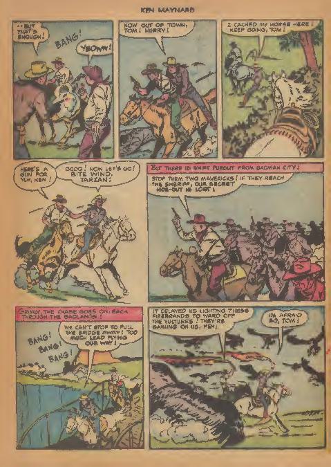Read online Ken Maynard Western comic -  Issue #5 - 28