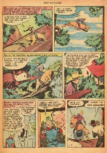 Read online Ken Maynard Western comic -  Issue #6 - 21