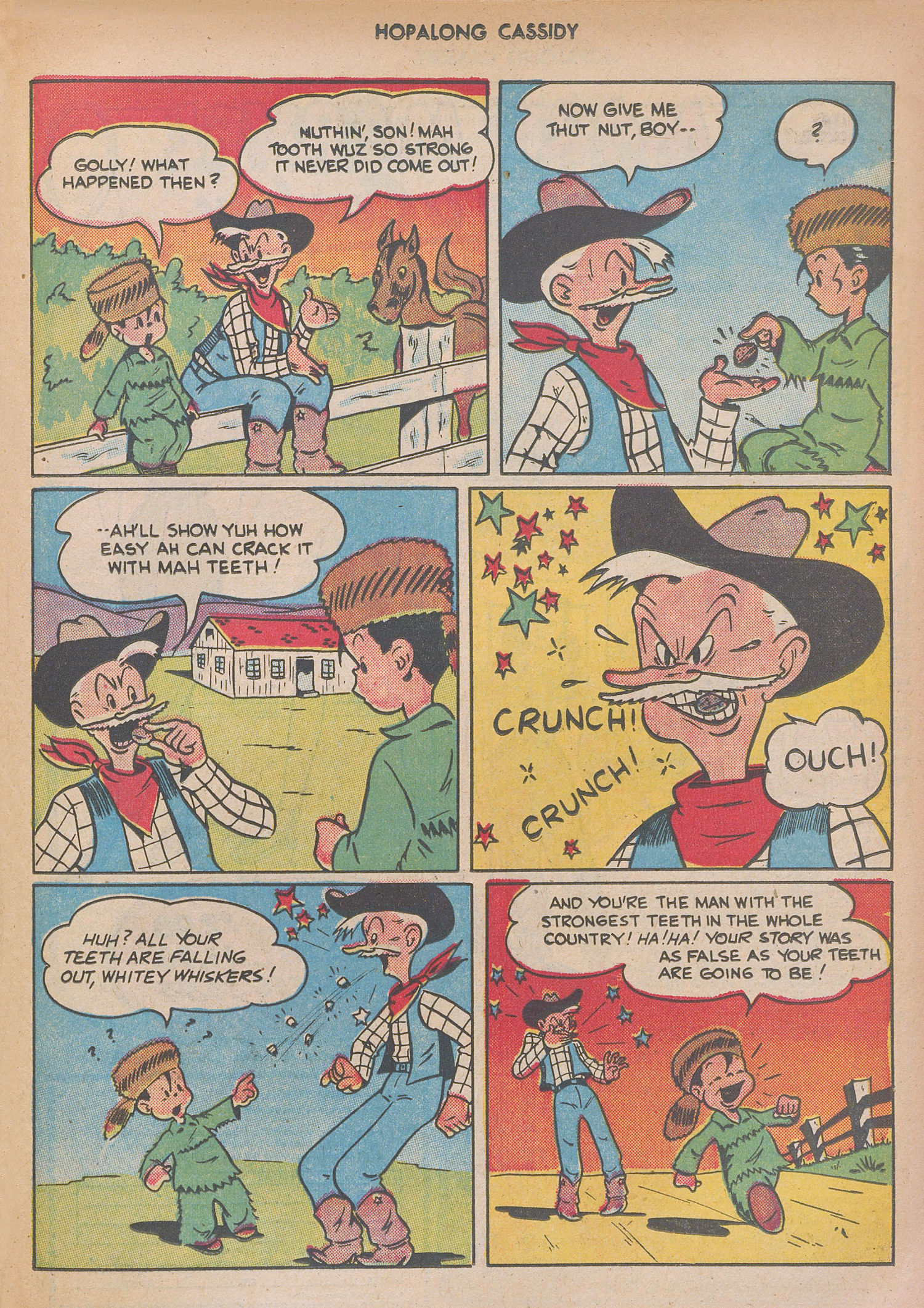 Read online Hopalong Cassidy comic -  Issue #9 - 37