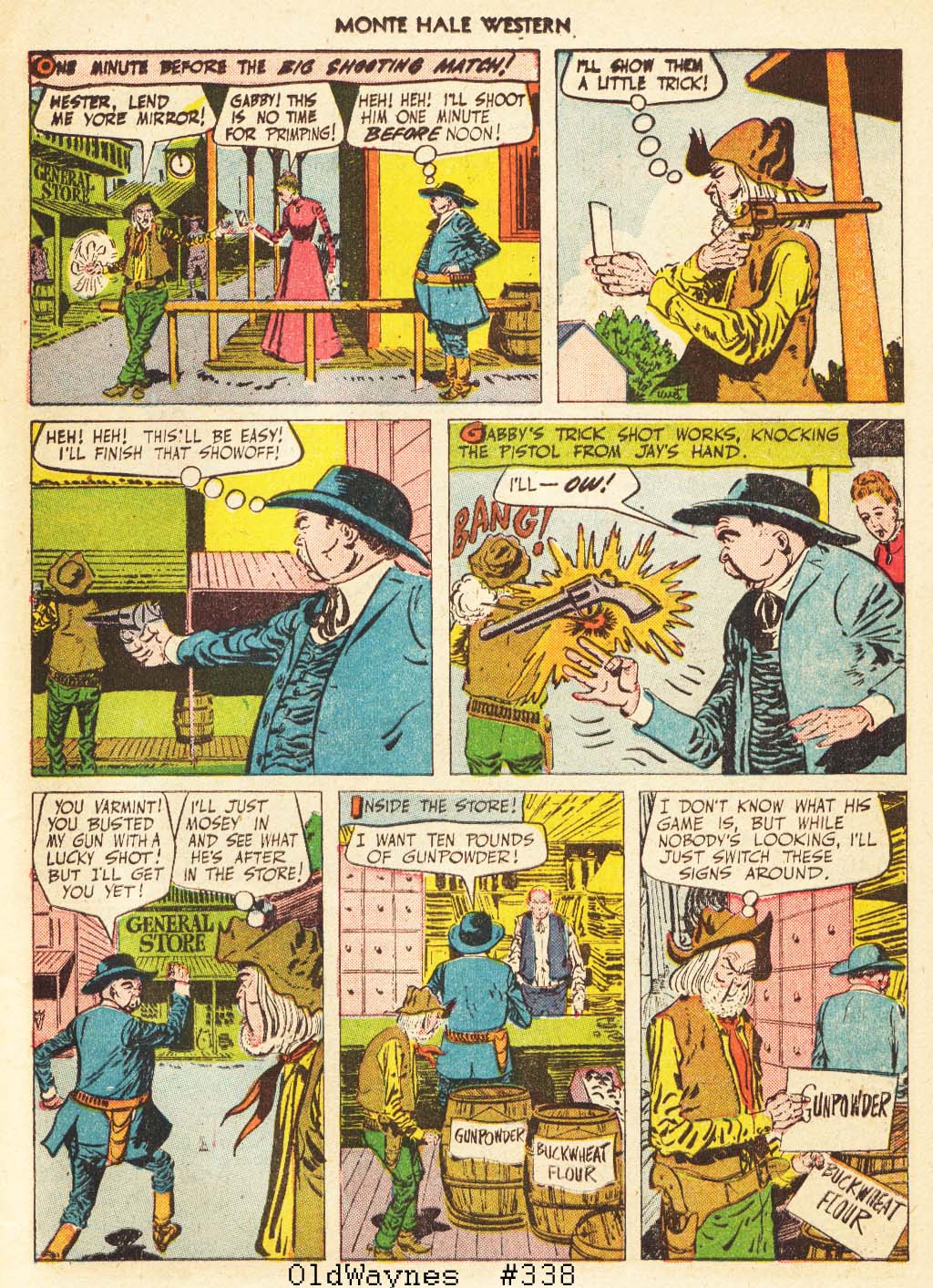 Read online Monte Hale Western comic -  Issue #56 - 14