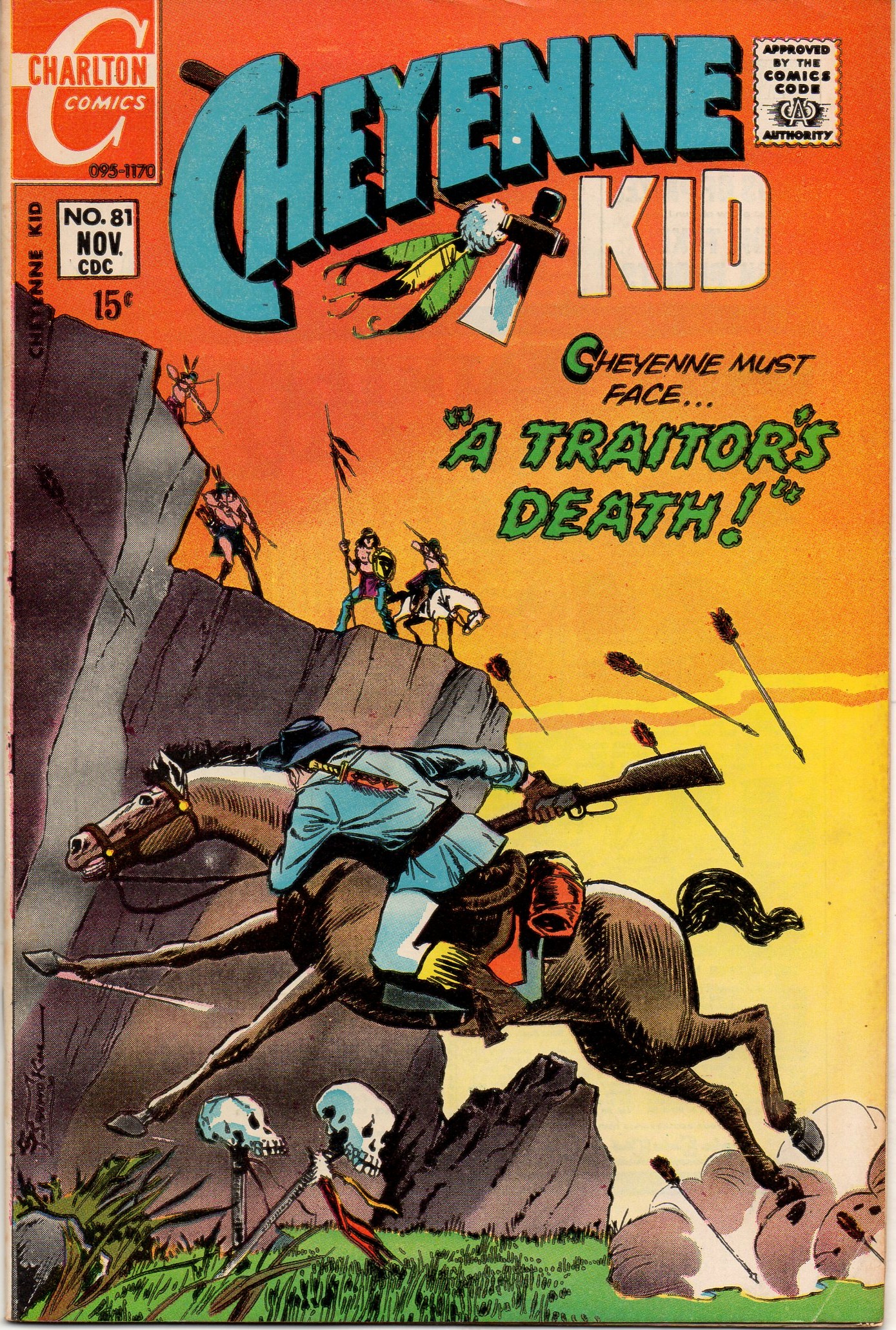 Read online Cheyenne Kid comic -  Issue #81 - 1