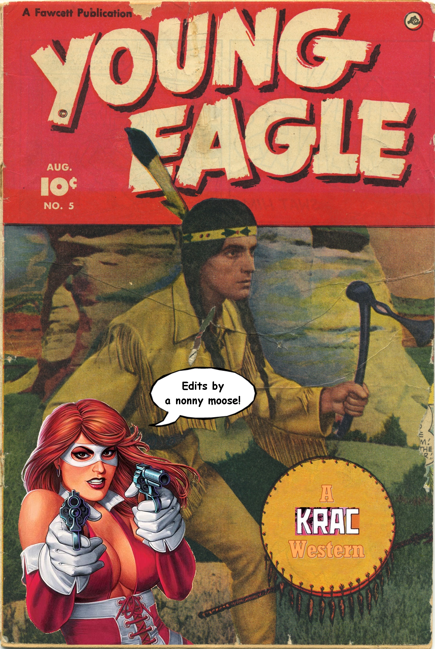 Read online Young Eagle comic -  Issue #5 - 37